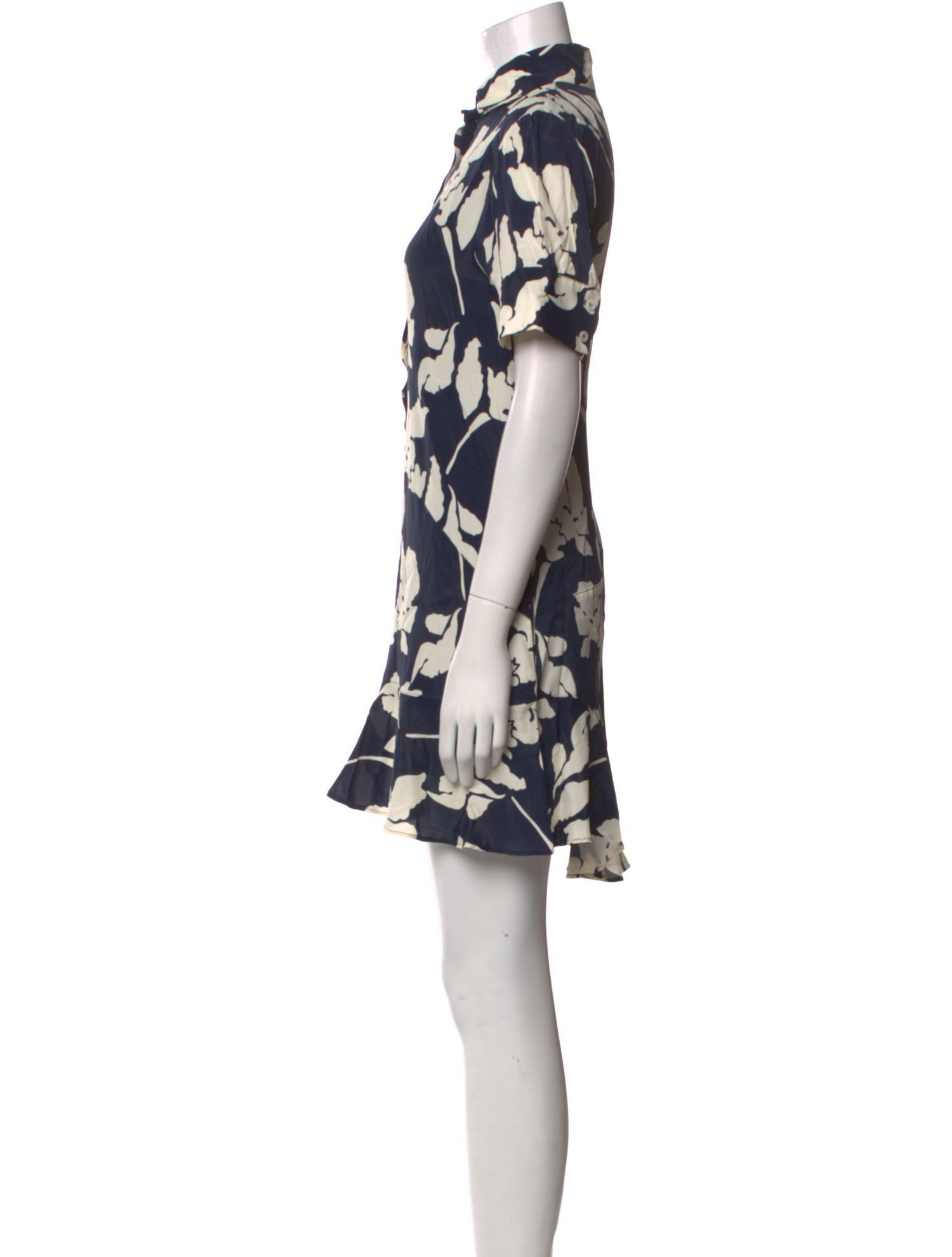 Goop G. Label Floral Print Mini Dress