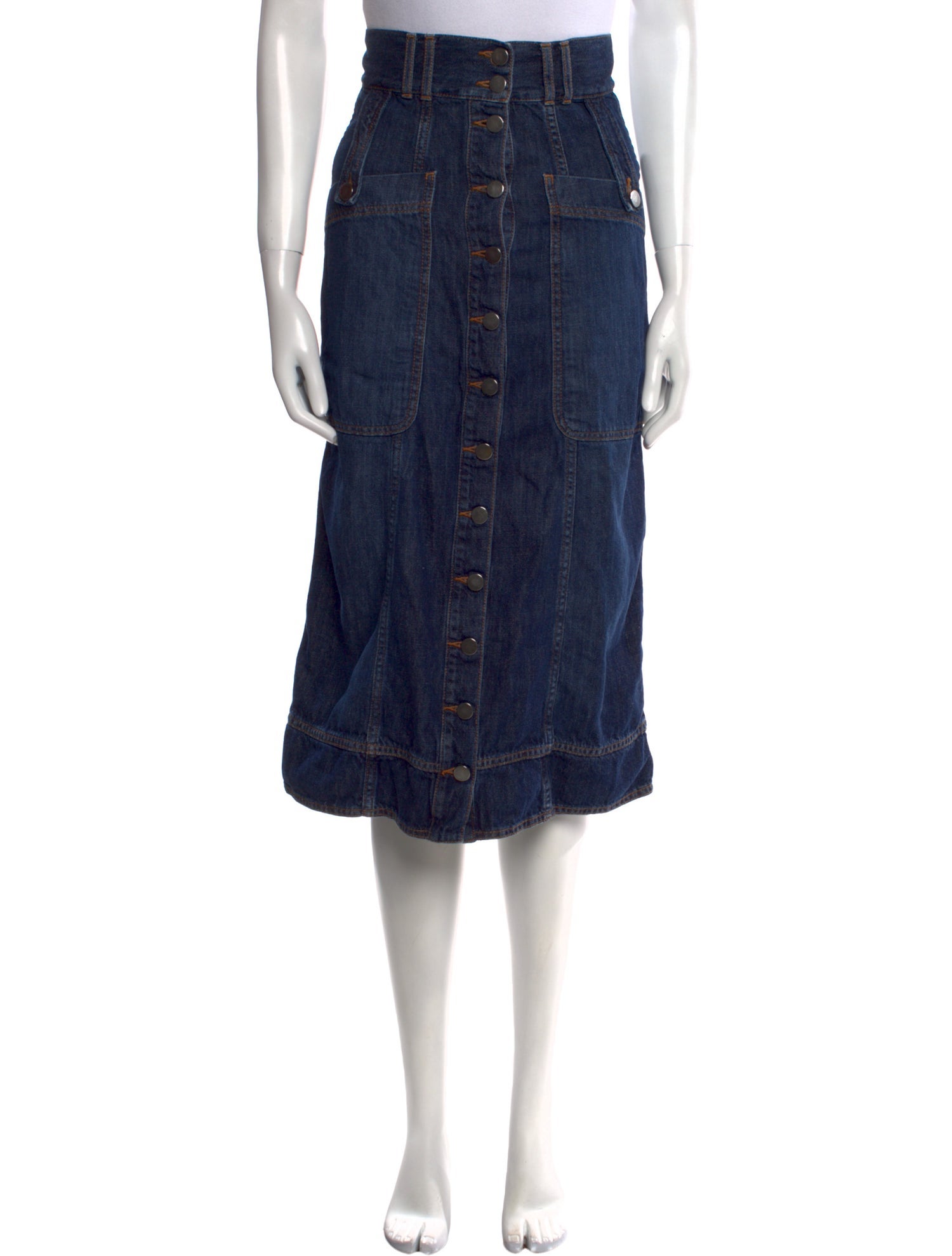 Goop G. Label Midi Length Skirt