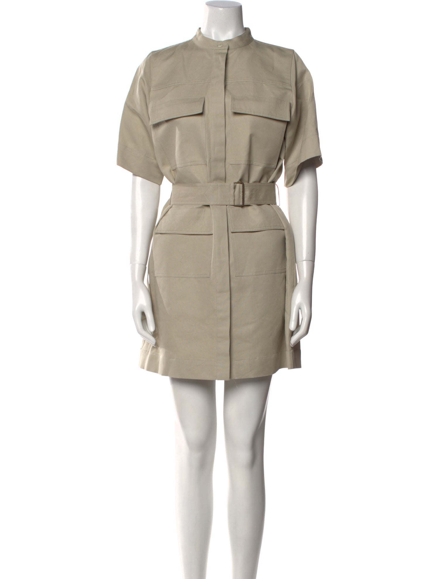 Goop G. Label Mock Neck Mini Dress