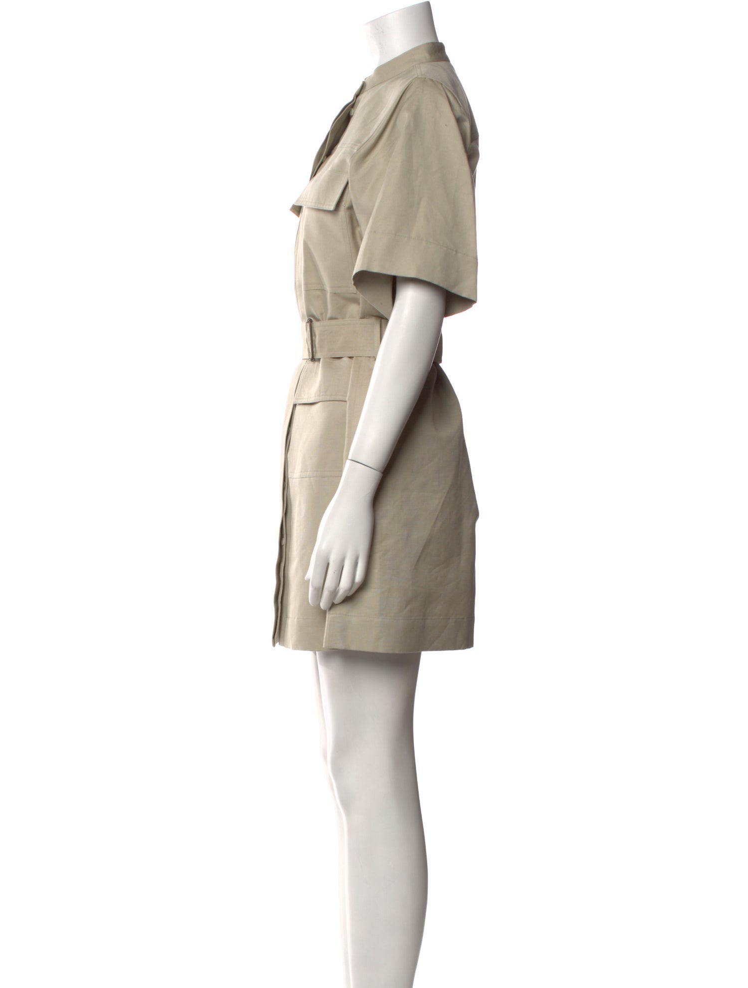 Goop G. Label Mock Neck Mini Dress