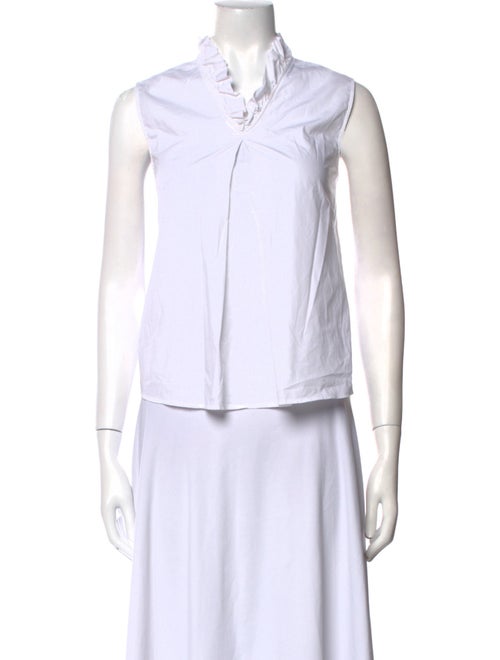 Goop G. Label Mock Neck Sleeveless Crop Top