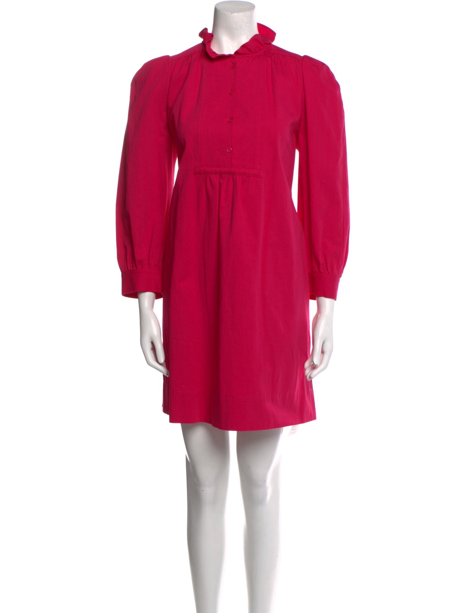 Goop G. Label Mock Neck Mini Dress