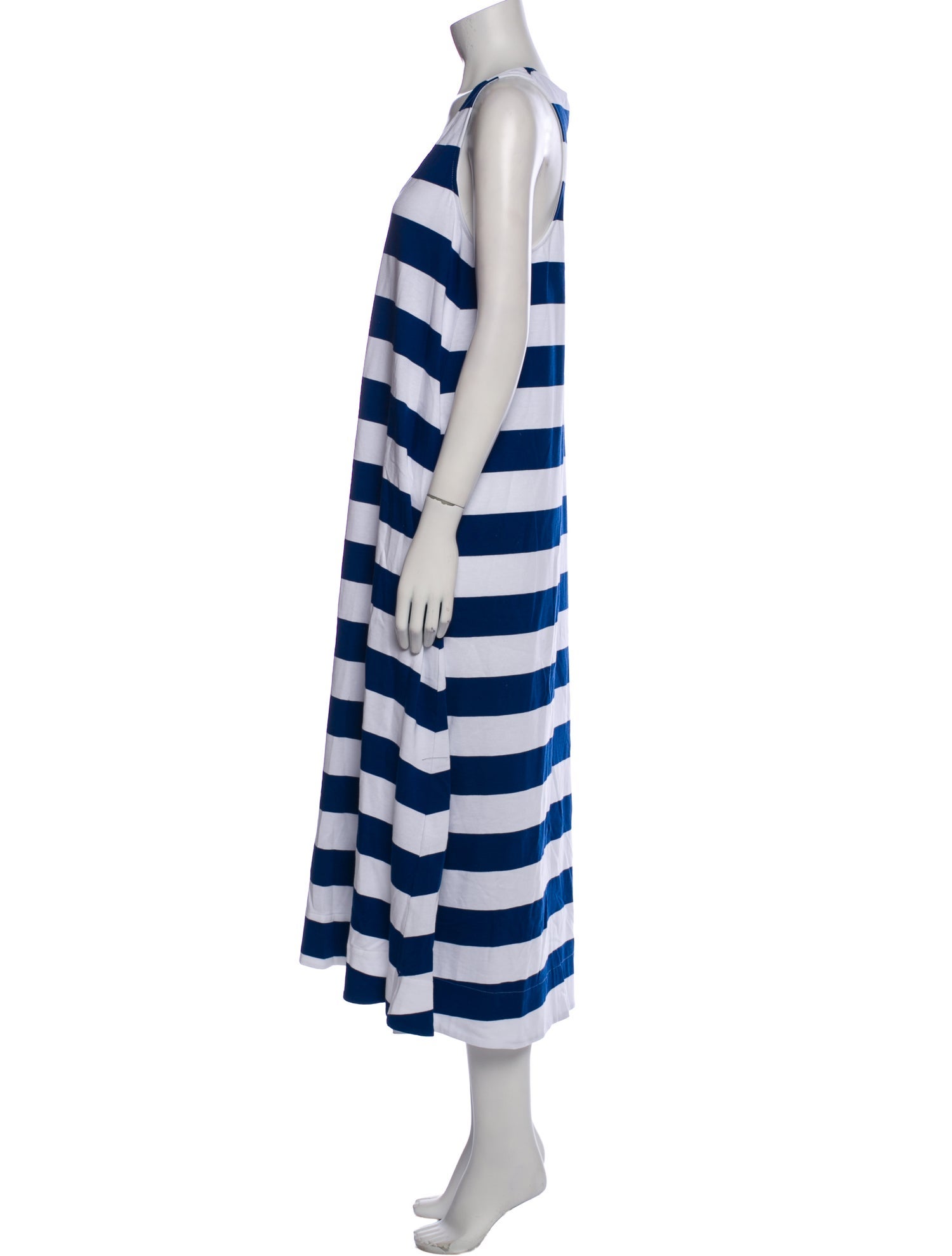 Goop G. Label Striped Midi Length Dress