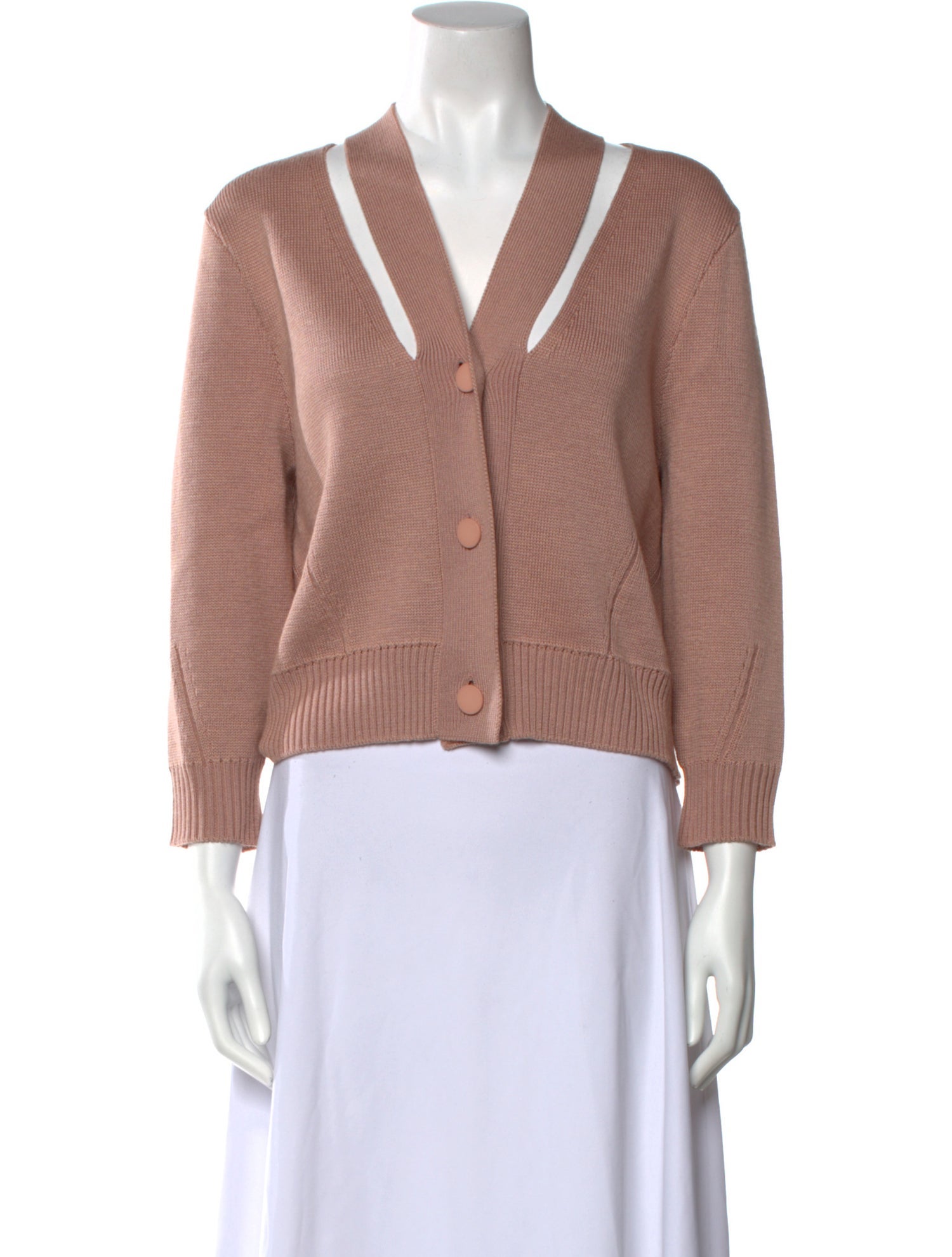 Goop G. Label Virgin Wool V-Neck Sweater