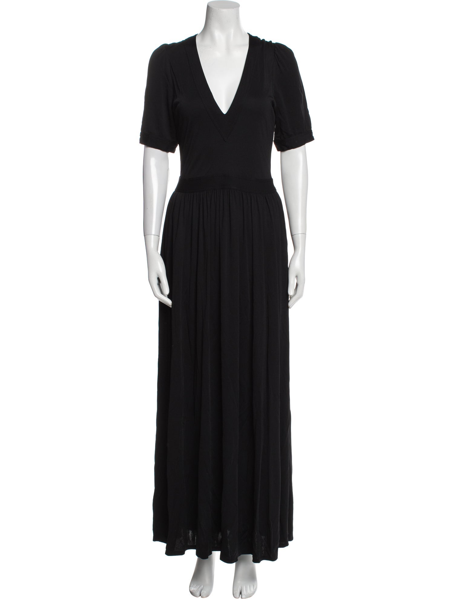 Goop G. Label V-Neck Long Dress