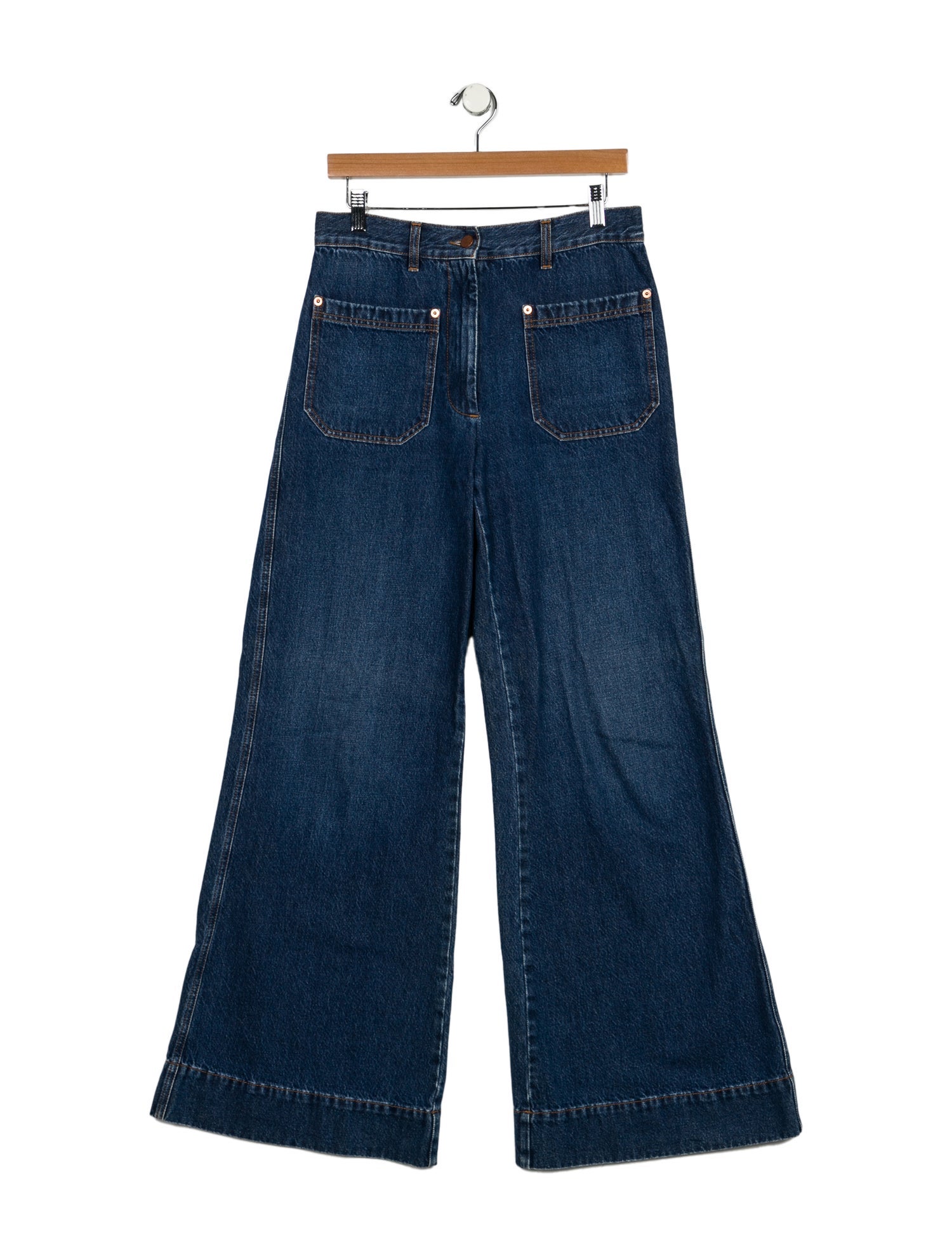 Goop G. Label High-Rise Wide Leg Jeans