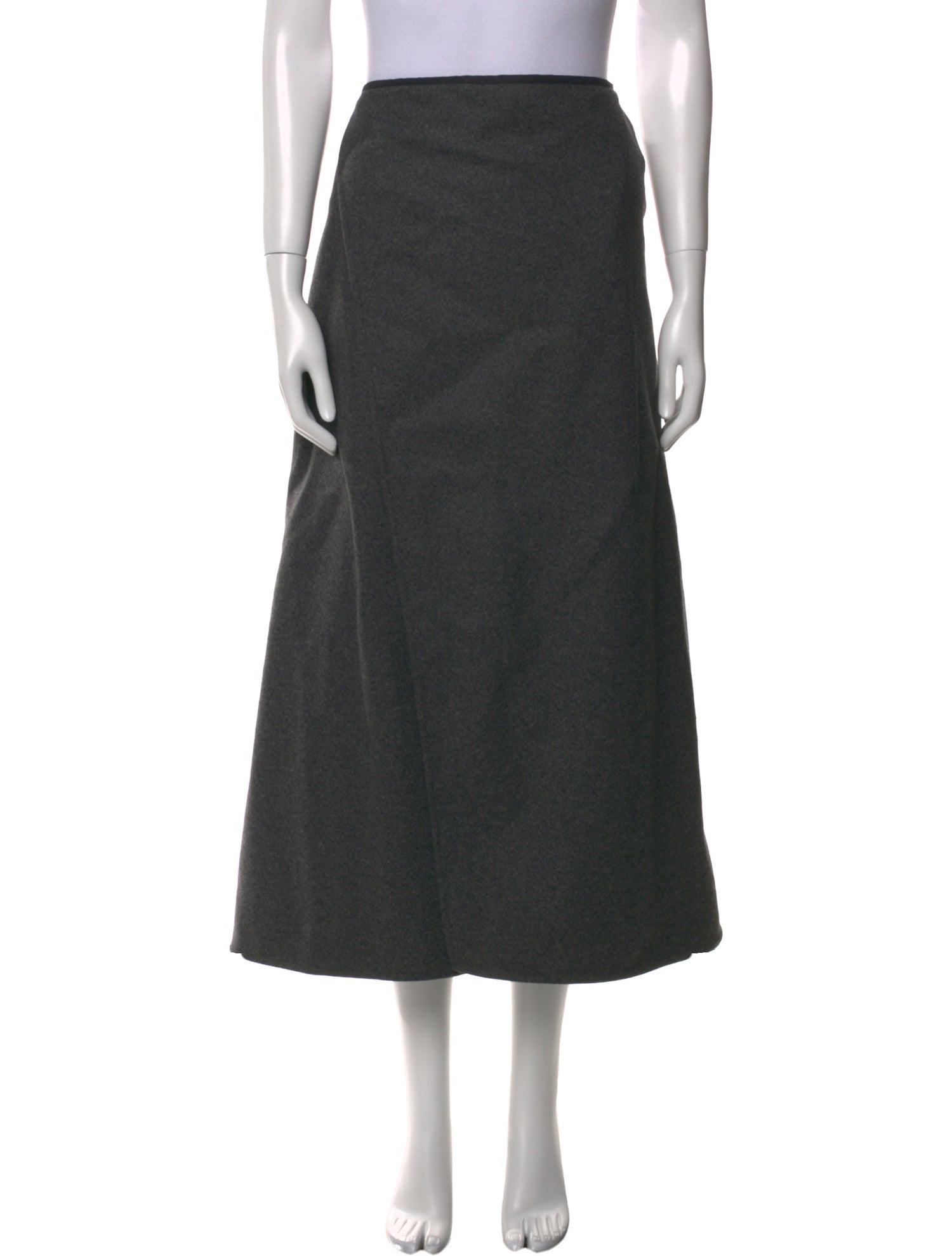 Goop G. Label Virgin Wool Midi Length Skirt