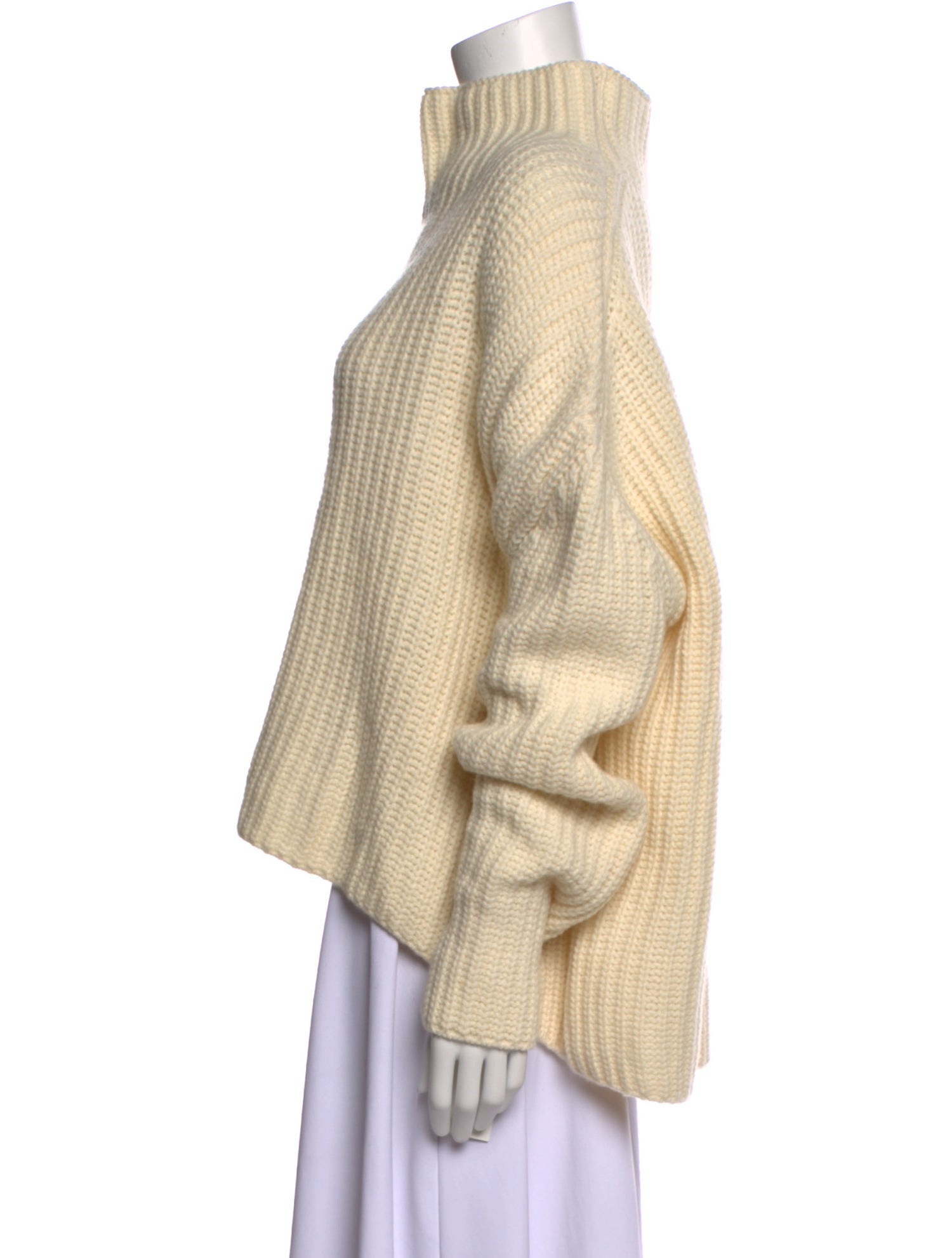 Goop G. Label Virgin Wool Mock Neck Sweater