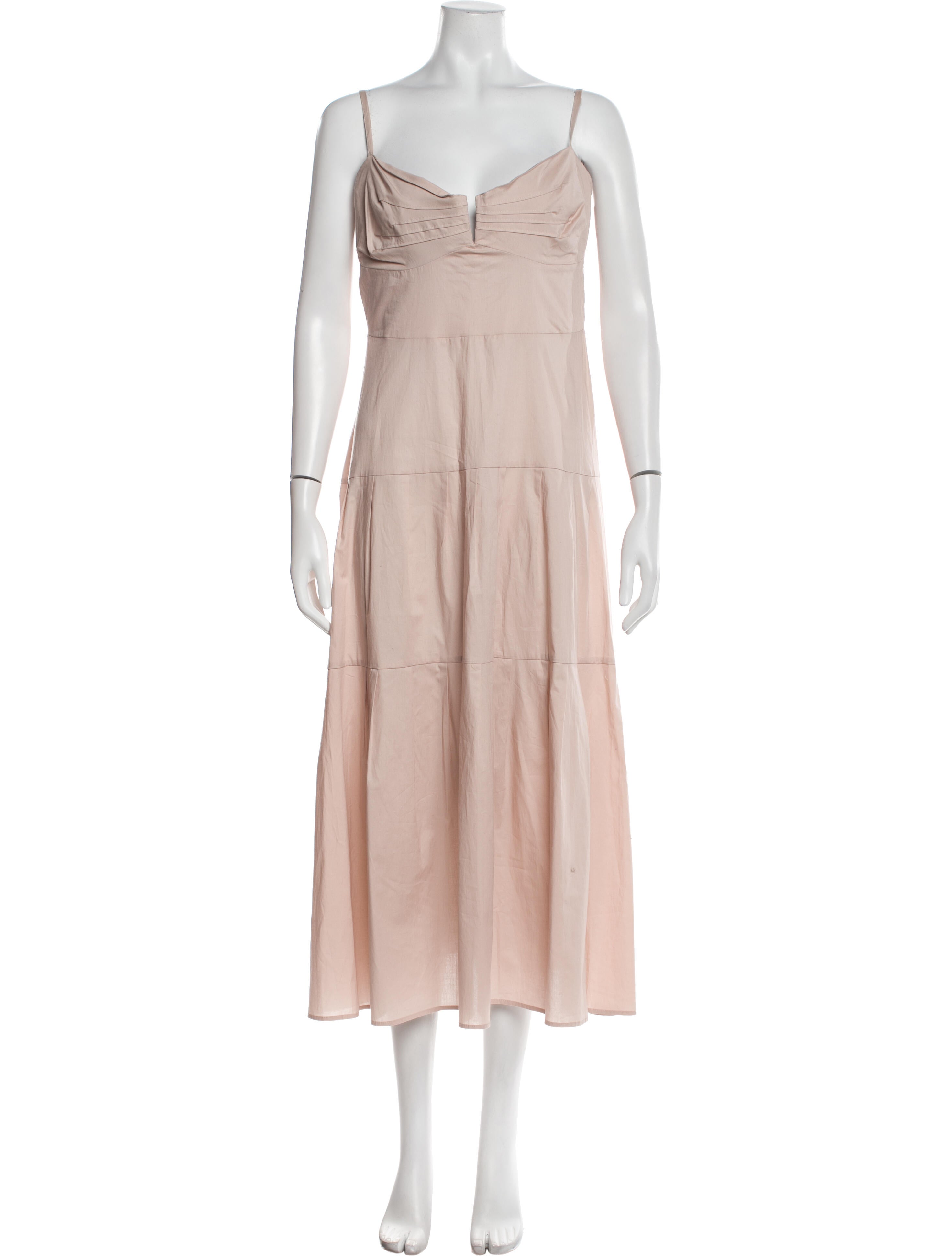 Goop G. Label Square Neckline Long Dress