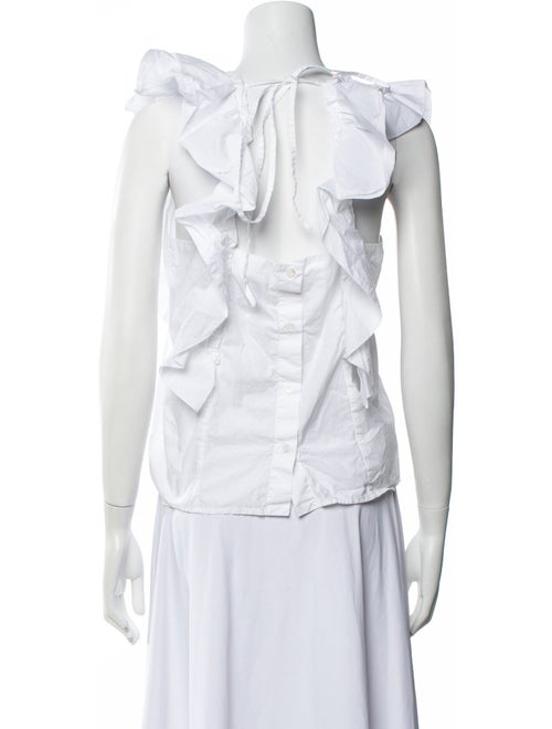 Goop G. Label Square Neckline Sleeveless Crop Top