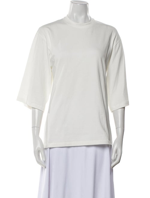 Goop G. Label Crew Neck Three-Quarter Sleeve T-Shirt