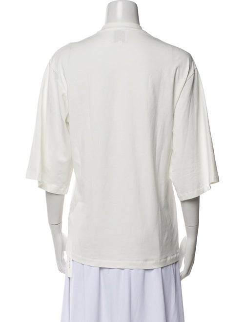 Goop G. Label Crew Neck Three-Quarter Sleeve T-Shirt