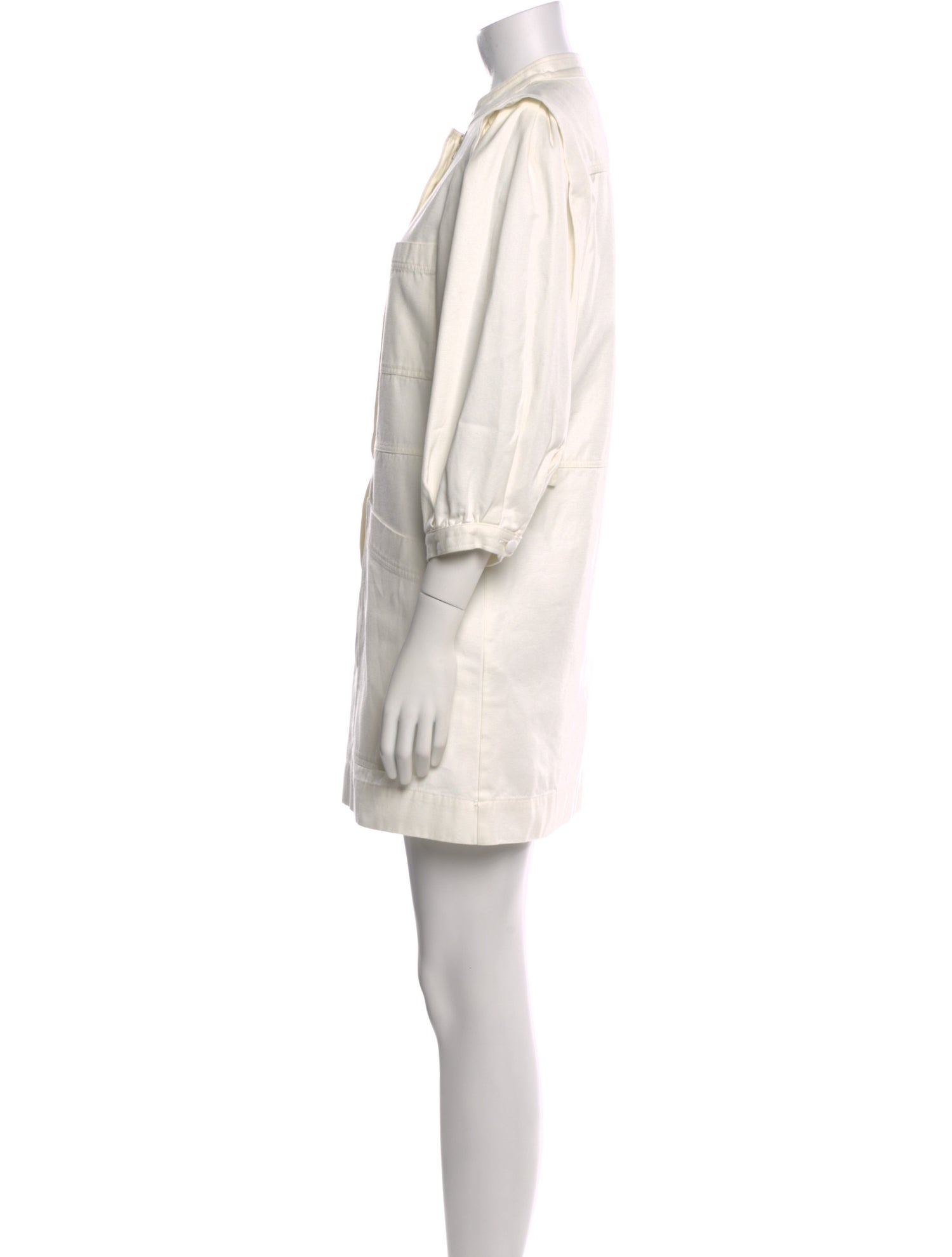 Goop G. Label Mock Neck Mini Dress