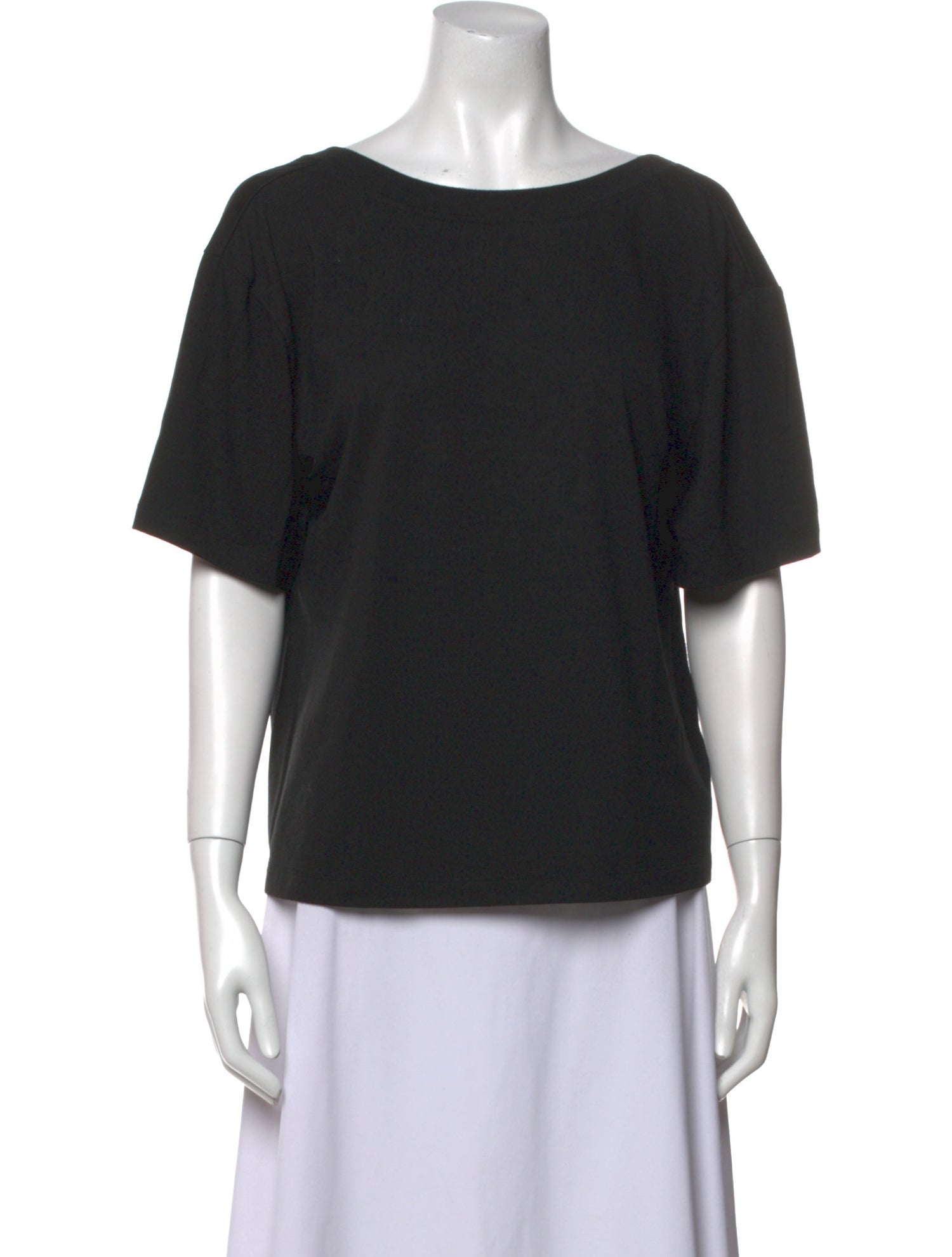 Goop G. Label Bateau Neckline Short Sleeve T-Shirt