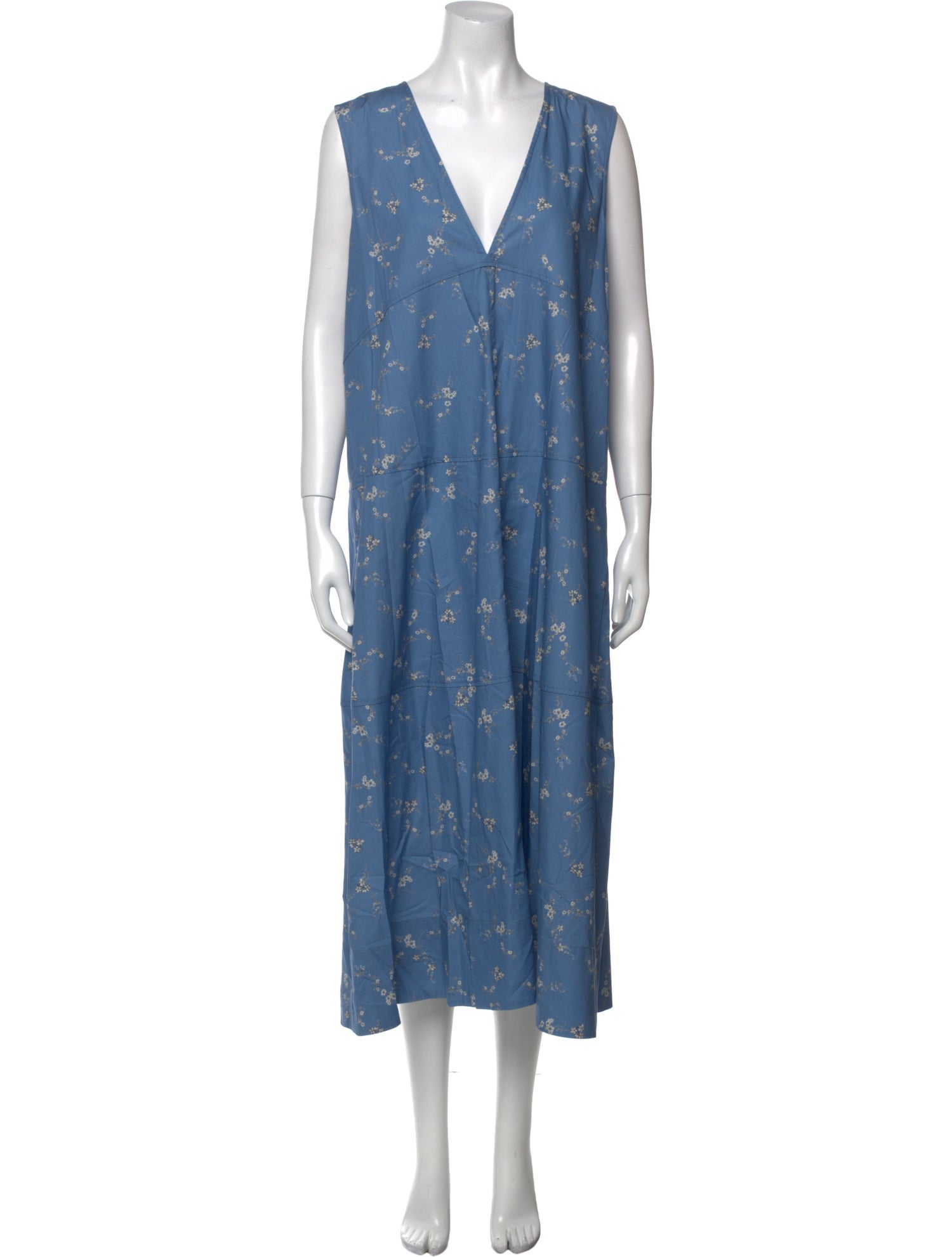 Goop G. Label Floral Print Long Dress