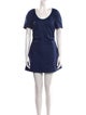 Goop G. Label Scoop Neck Mini Dress