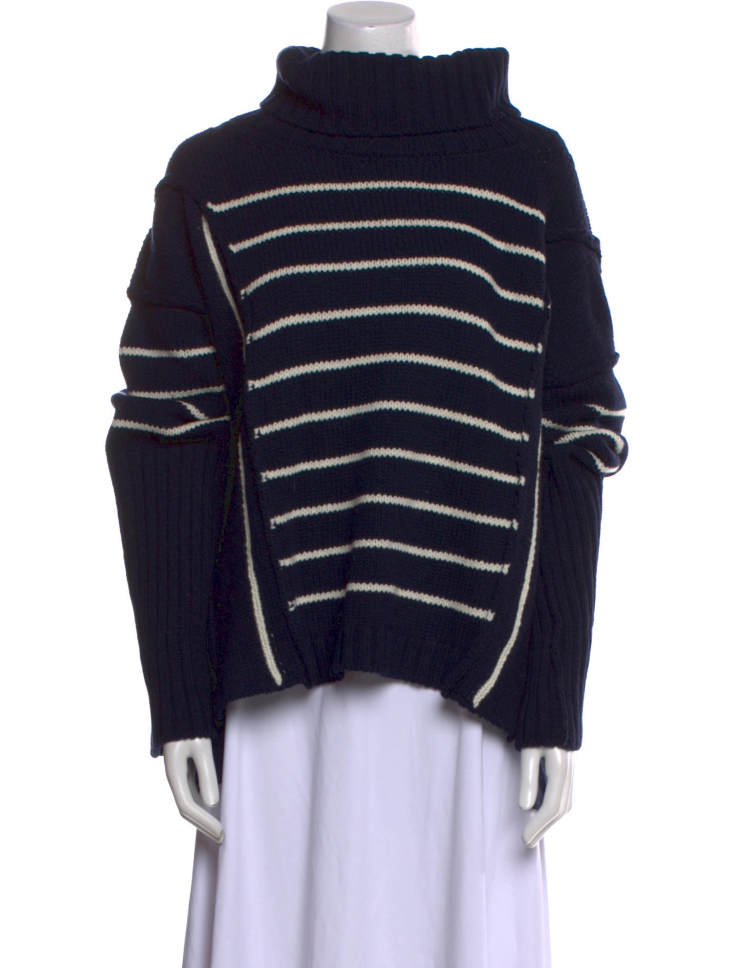 Goop G. Label Virgin Wool Striped Sweater