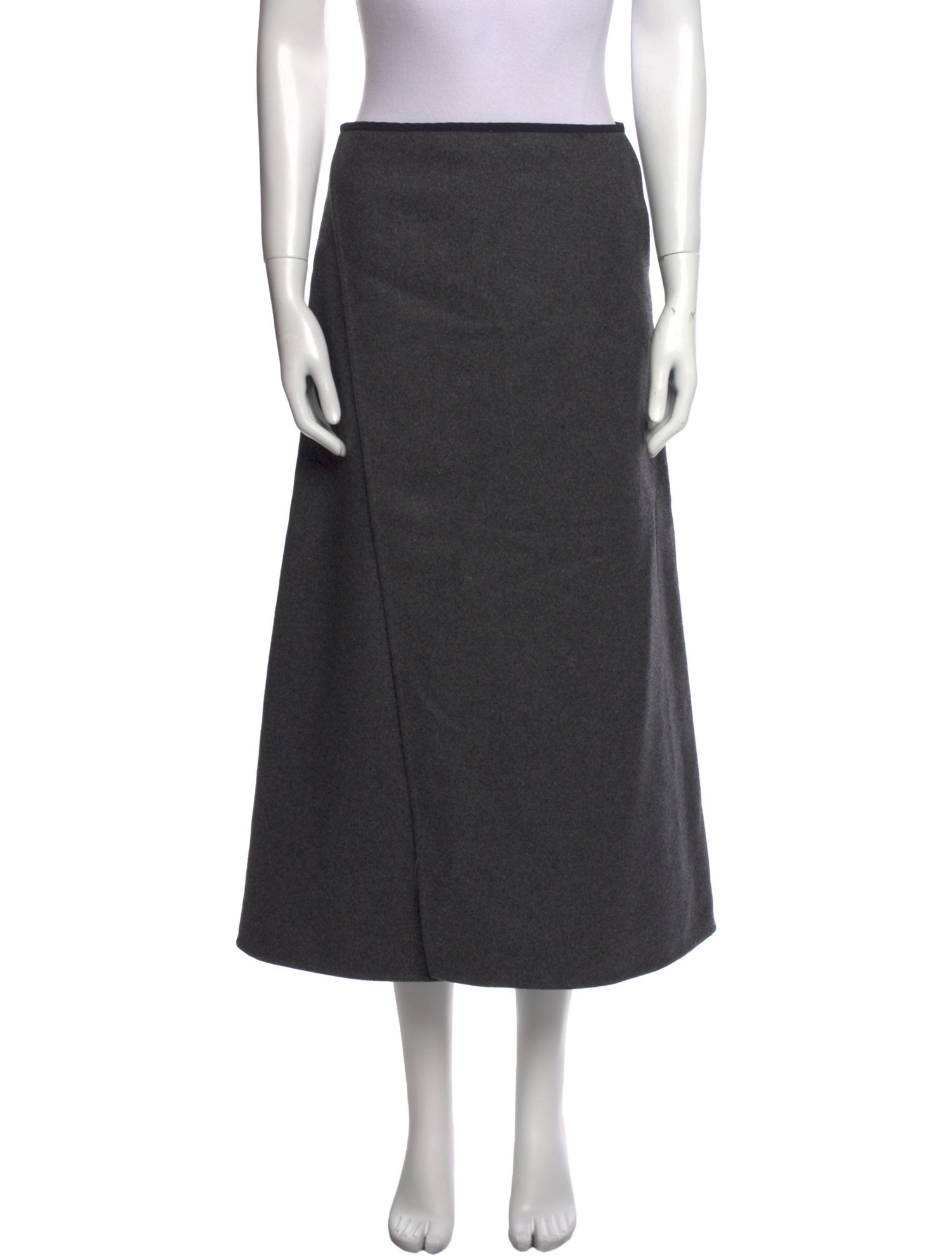 Goop G. Label Virgin Wool Midi Length Skirt