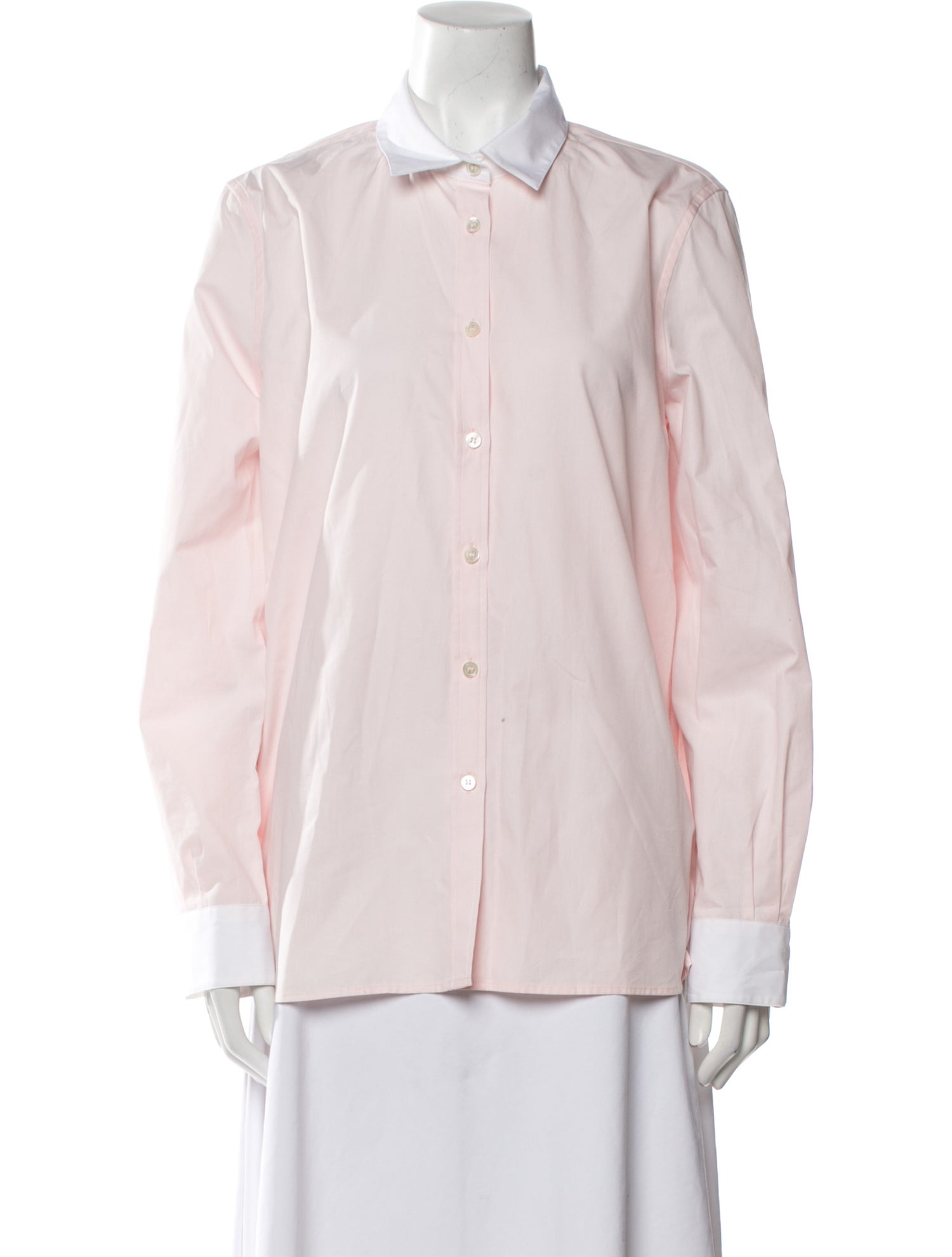 Goop G. Label Long Sleeve Button-Up Top