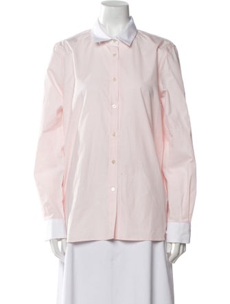 Goop G. Label Long Sleeve Button-Up Top