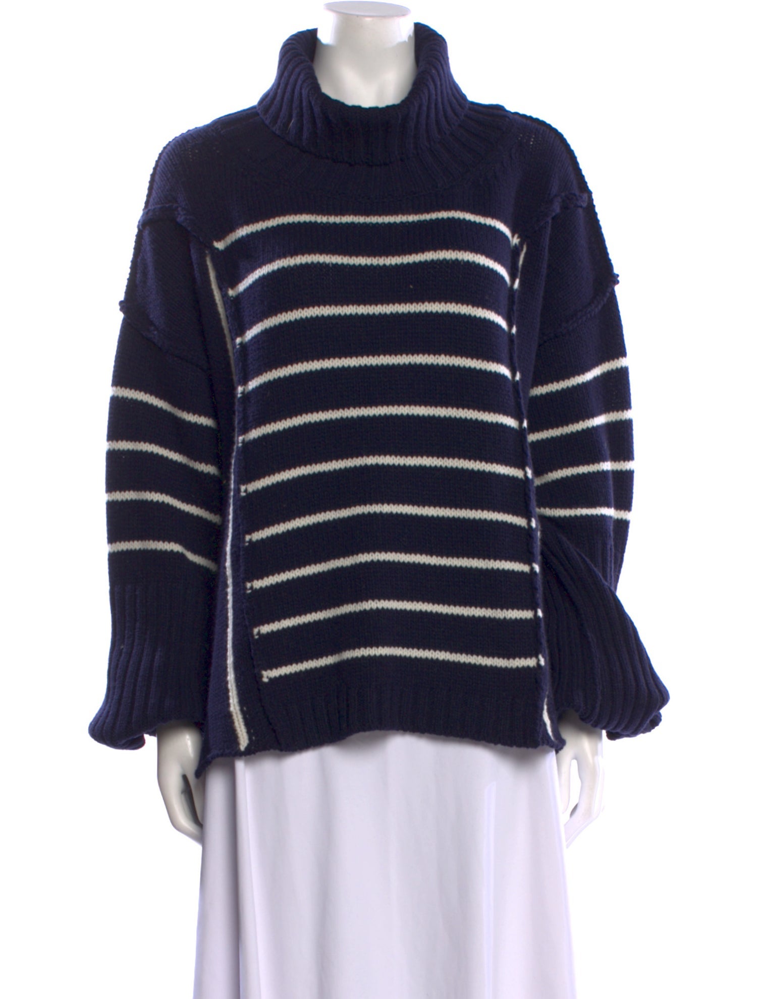 Goop G. Label Virgin Wool Striped Sweater