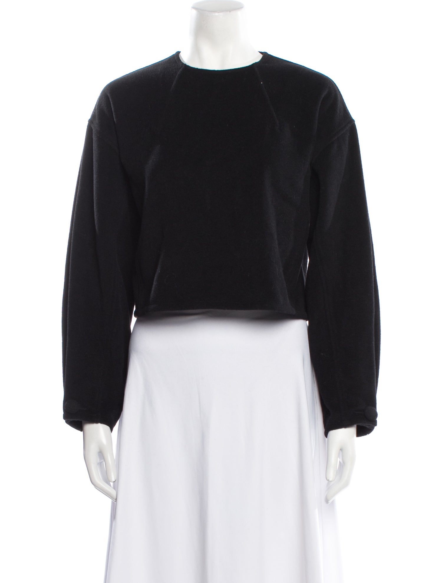 Goop G. Label Virgin Wool Crew Neck Sweatshirt