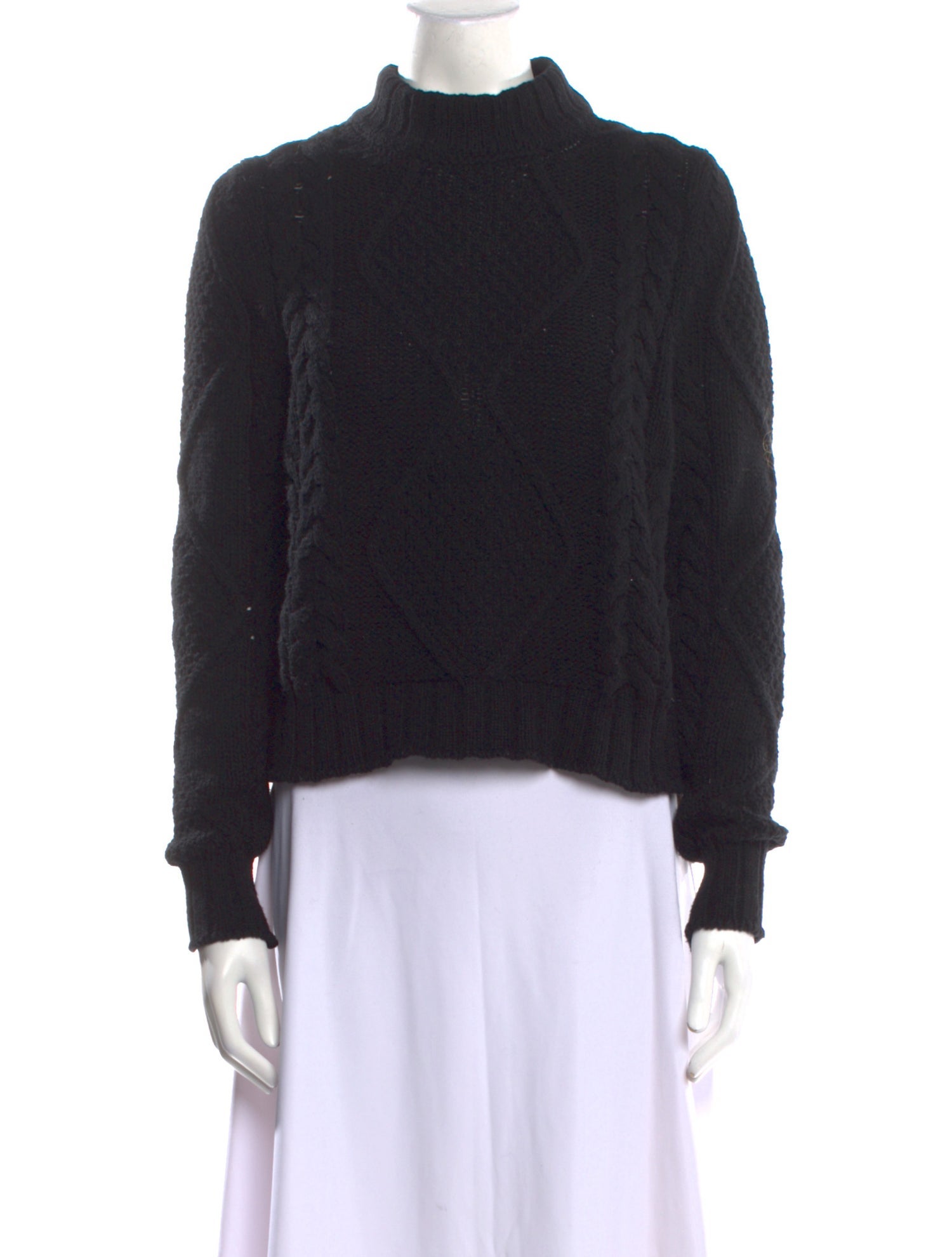 Goop G. Label Wool Mock Neck Sweater