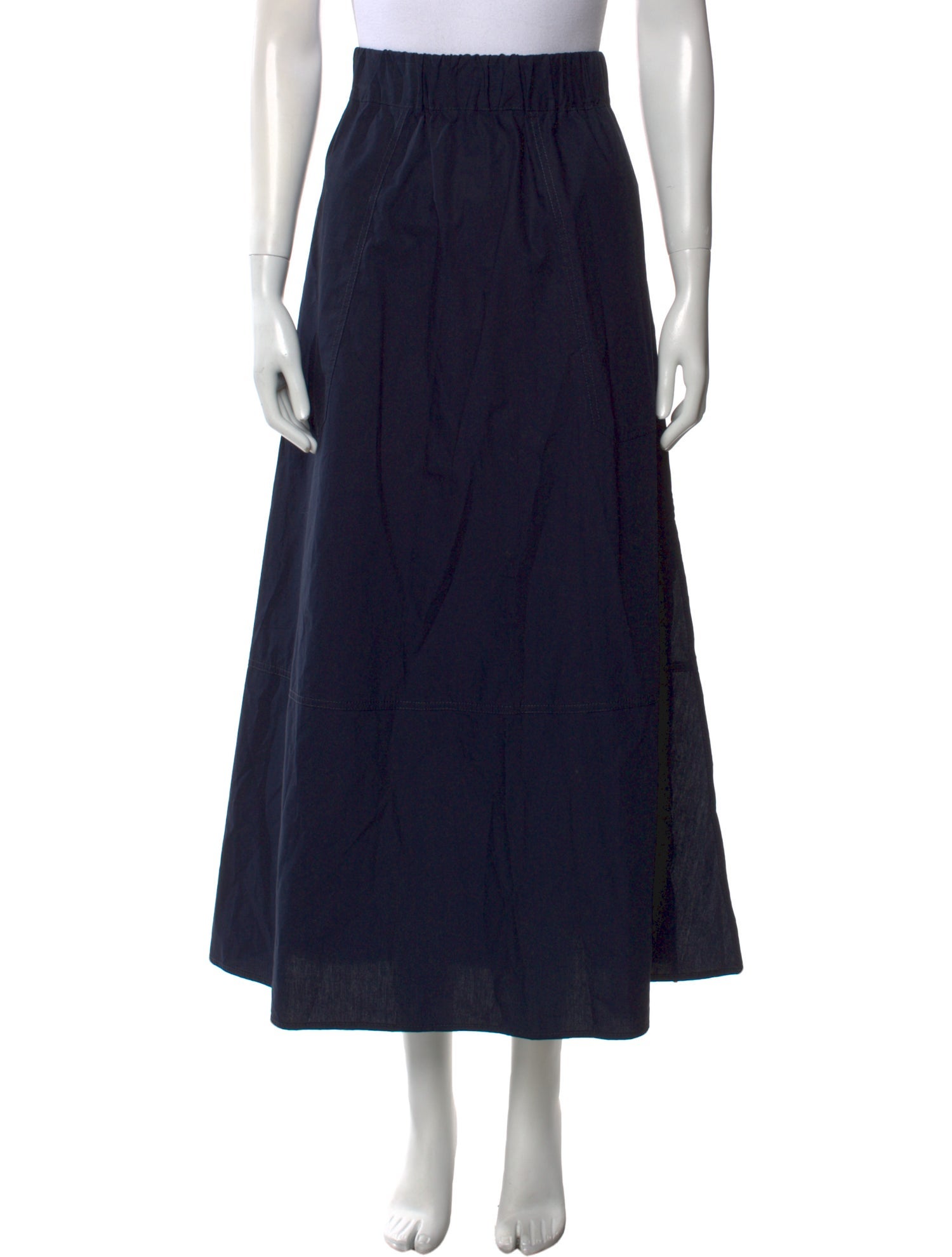 Goop G. Label Ruffle Embellishment Midi Length Skirt