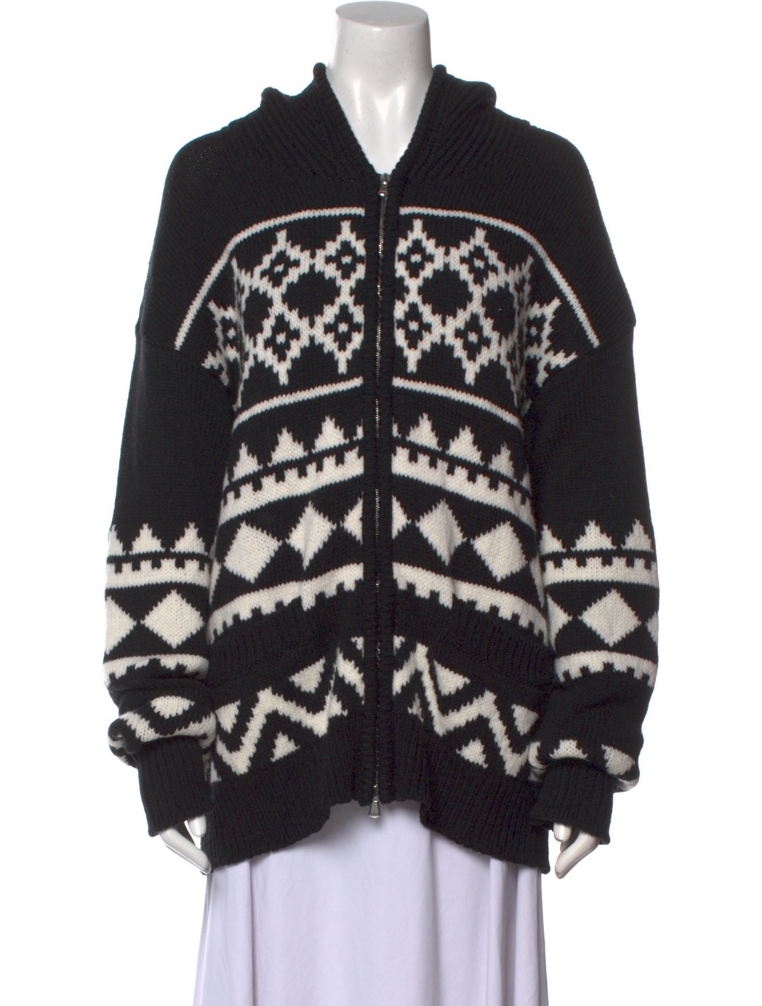 Goop G. Label Virgin Wool Printed Sweater