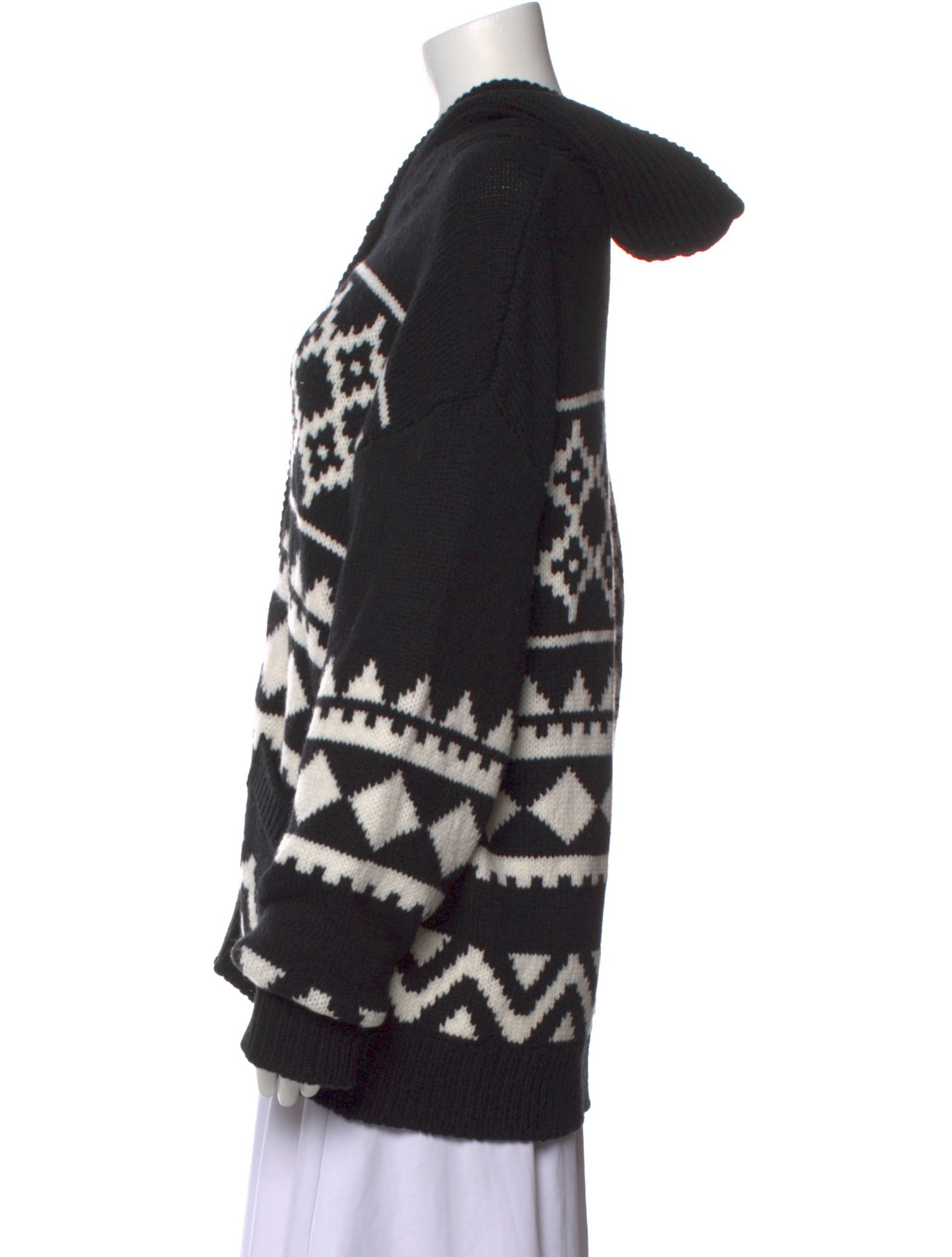 Goop G. Label Virgin Wool Printed Sweater