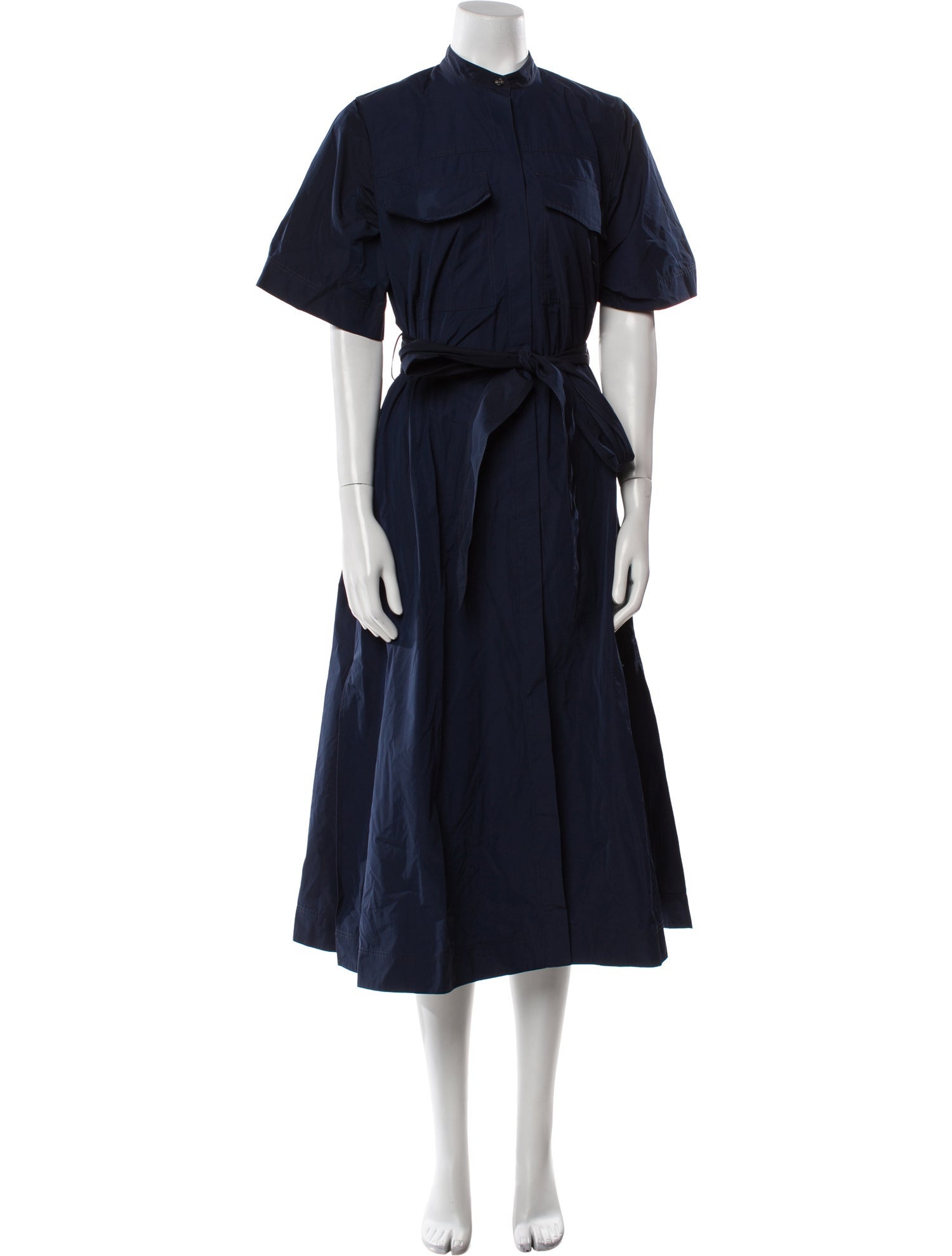 Goop G. Label Mock Neck Long Dress