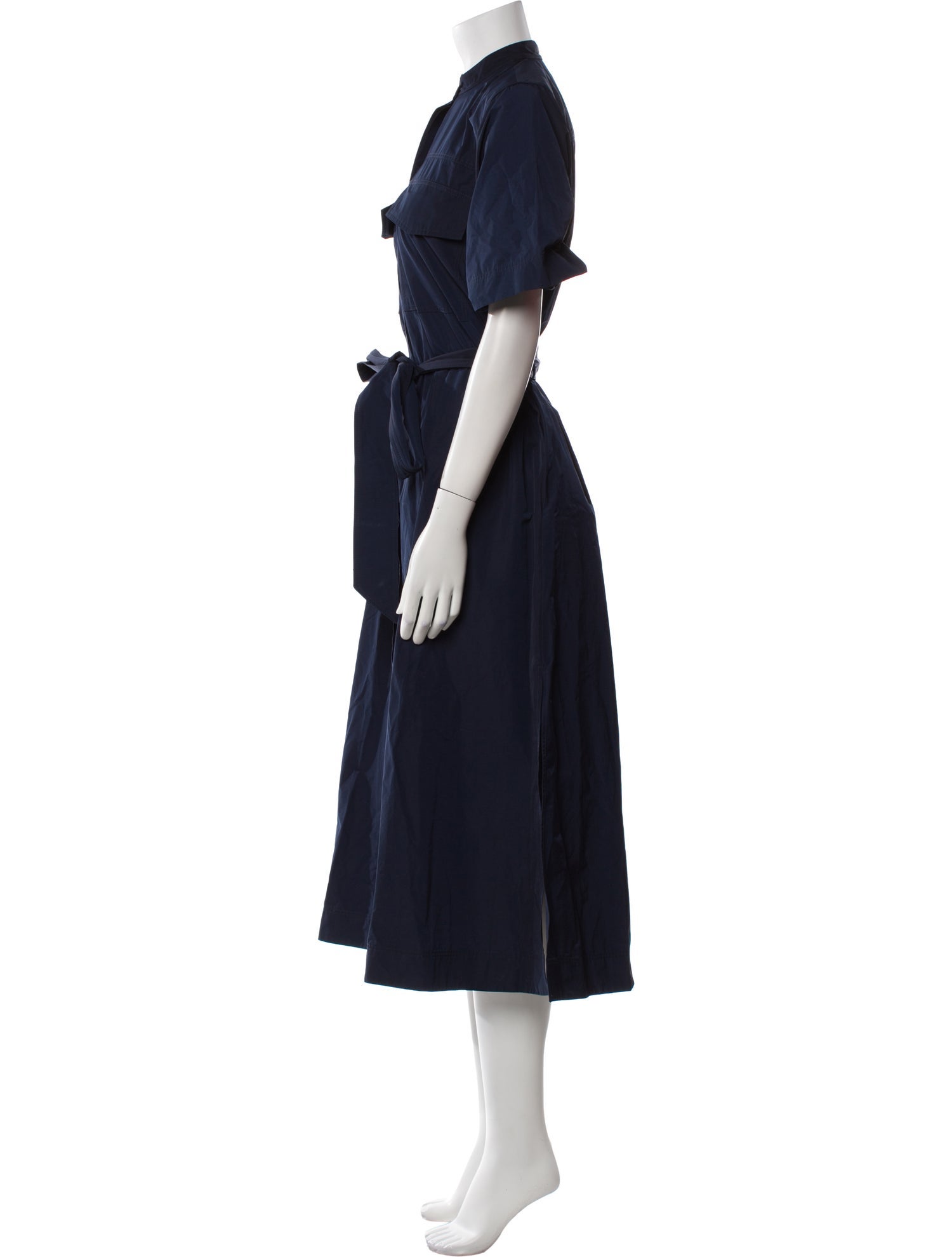 Goop G. Label Mock Neck Long Dress