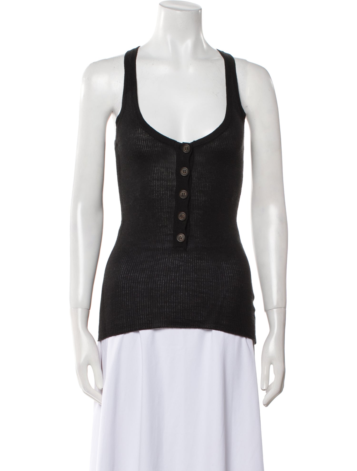 Goop G. Label Virgin Wool Scoop Neck Top