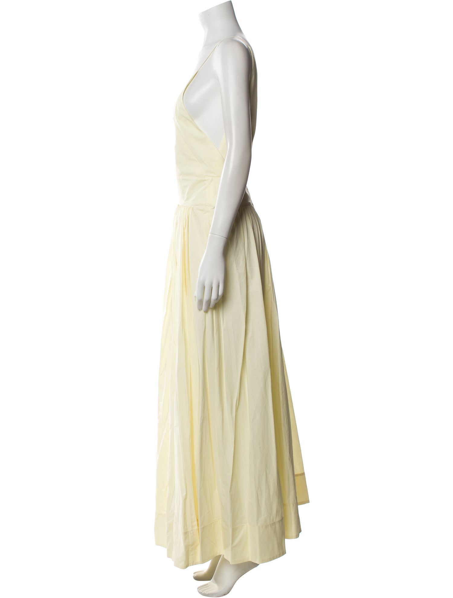 Goop G. Label V-Neck Long Dress