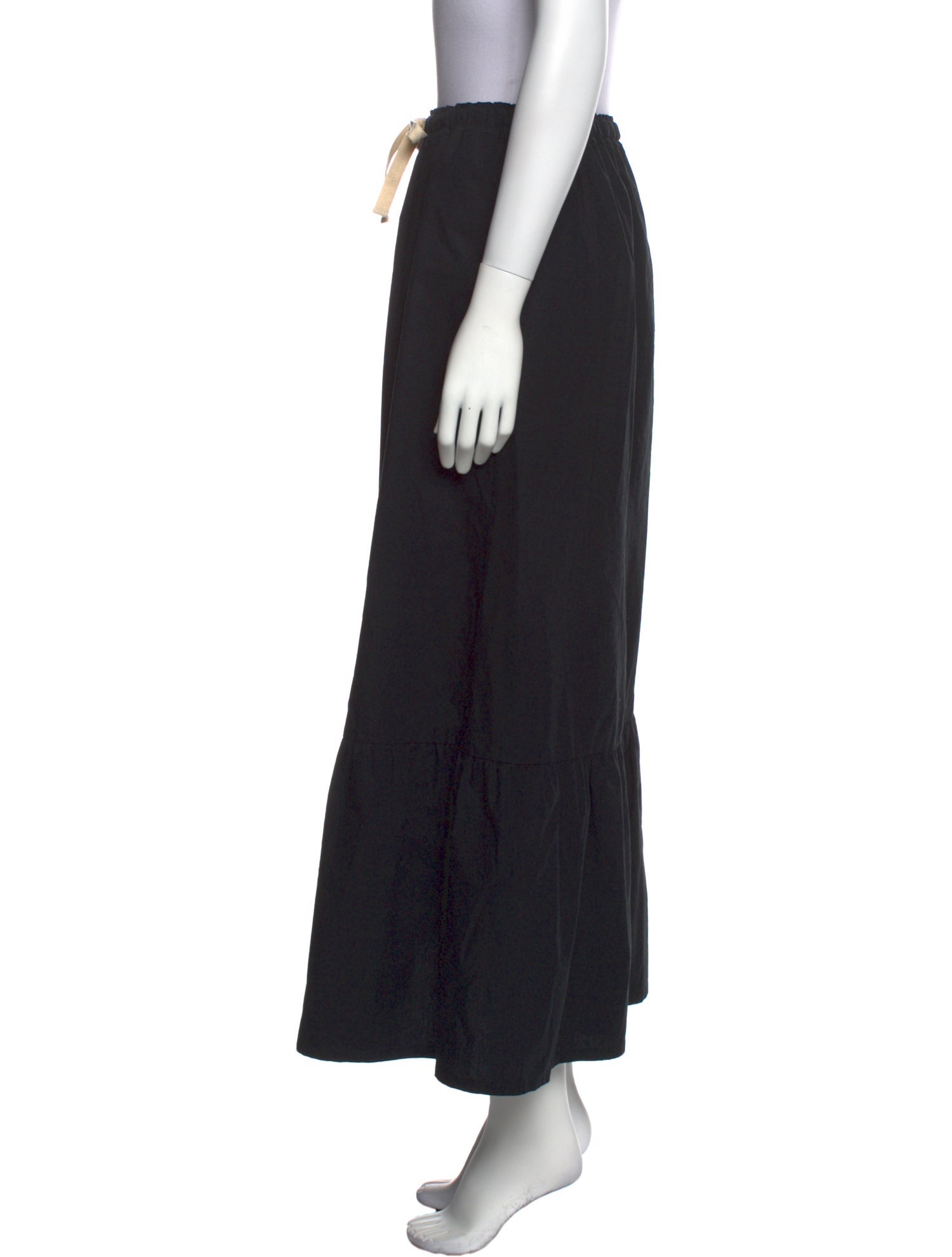 Goop G. Label Ruffle Embellishment Midi Length Skirt