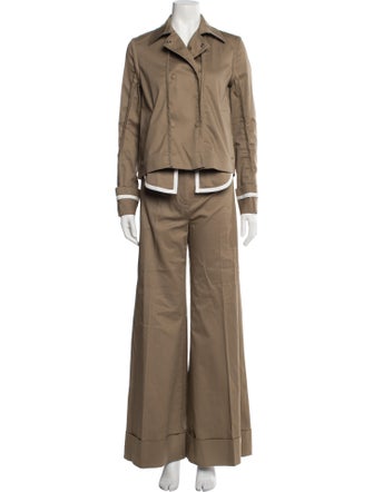 Goop G. Label Colorblock Pattern Pantsuit