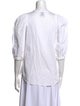 Goop G. Label Three-Quarter Sleeve Button-Up Top