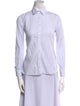 Goop G. Label Striped Long Sleeve Button-Up Top