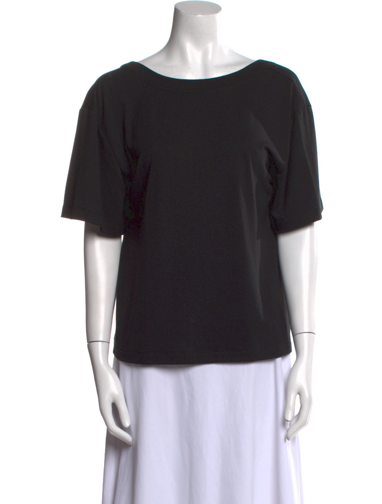 Goop G. Label Bateau Neckline Short Sleeve T-Shirt