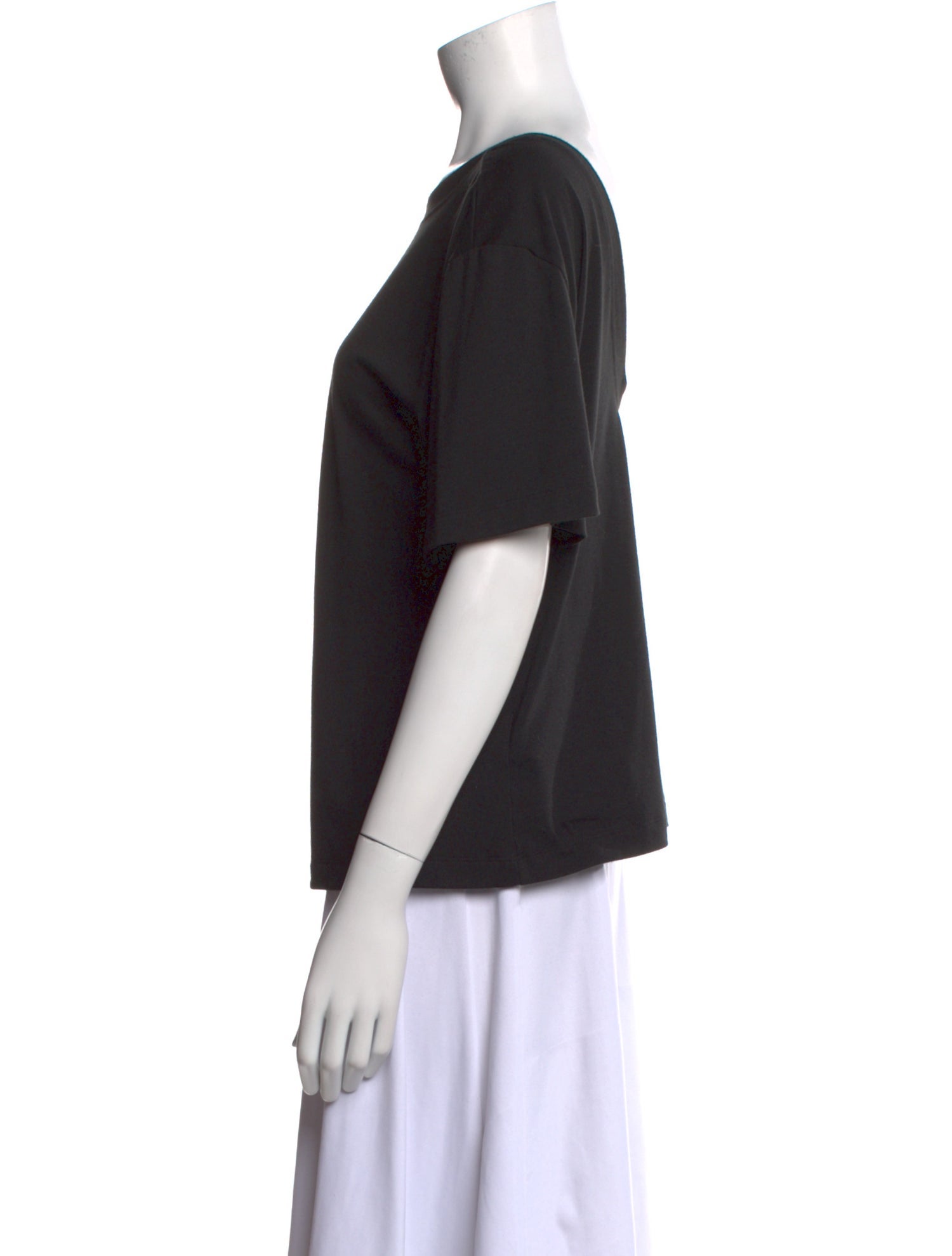 Goop G. Label Bateau Neckline Short Sleeve T-Shirt