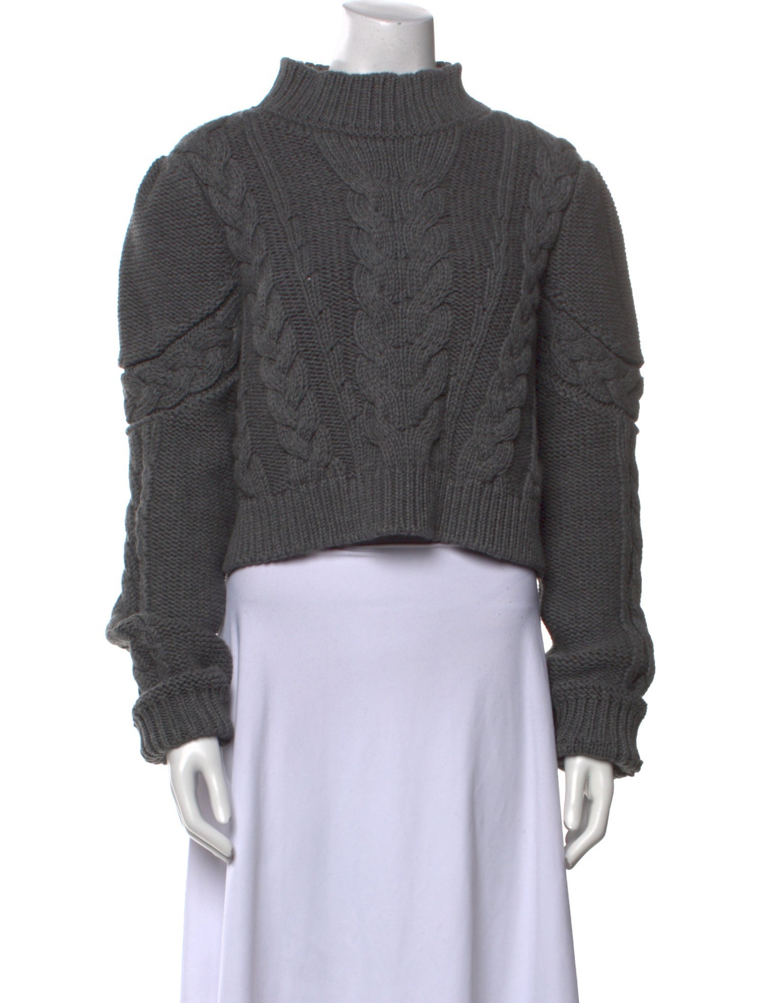 Goop G. Label Wool Mock Neck Sweater