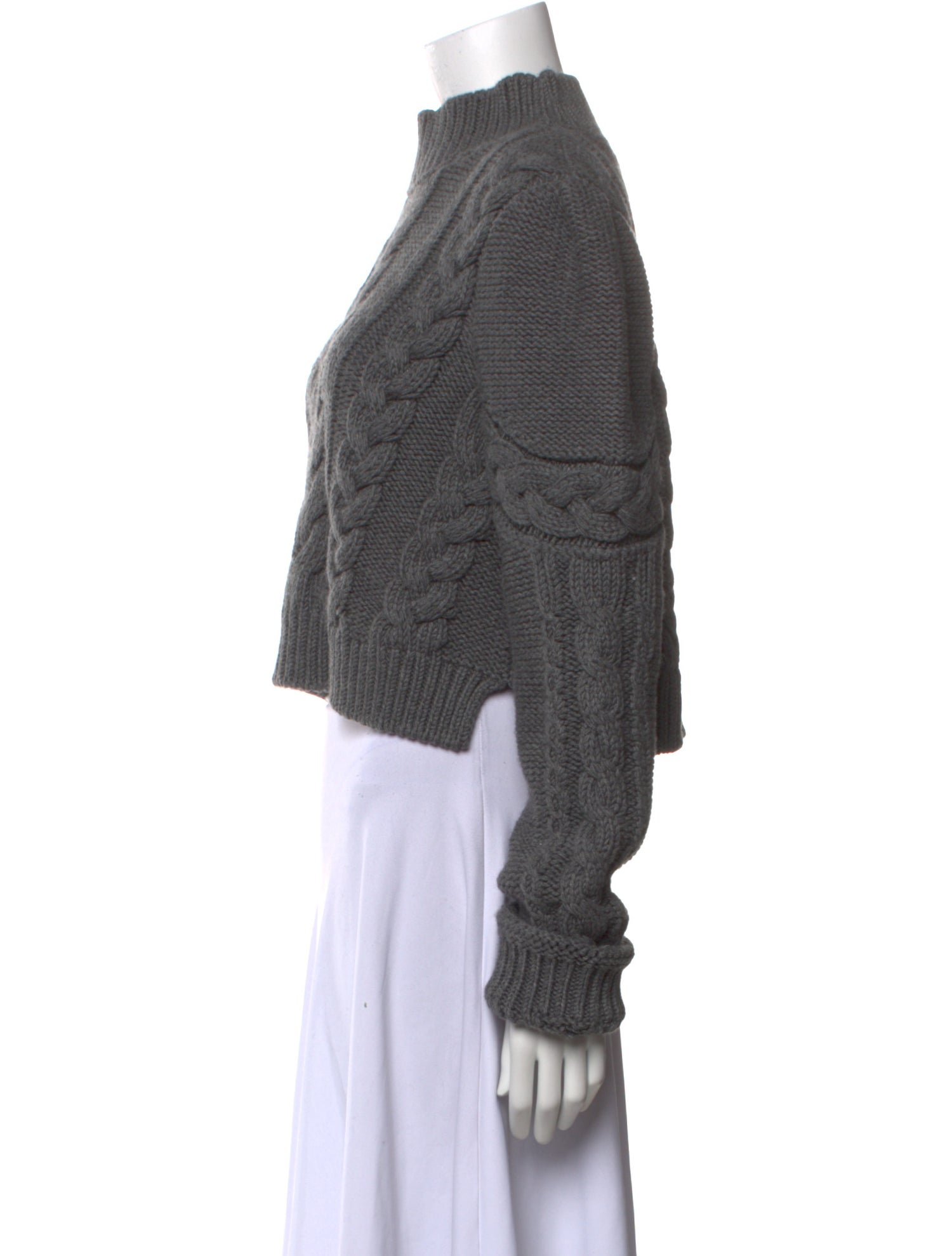 Goop G. Label Wool Mock Neck Sweater