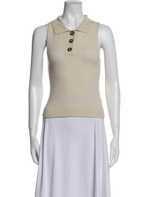 Goop G. Label Virgin Wool V-Neck Polo