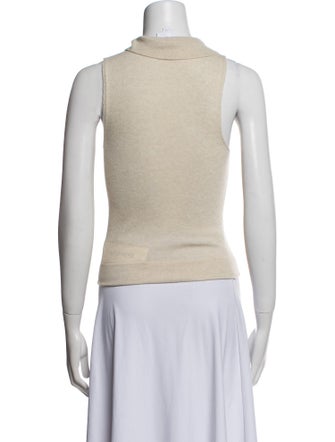 Goop G. Label Virgin Wool V-Neck Polo