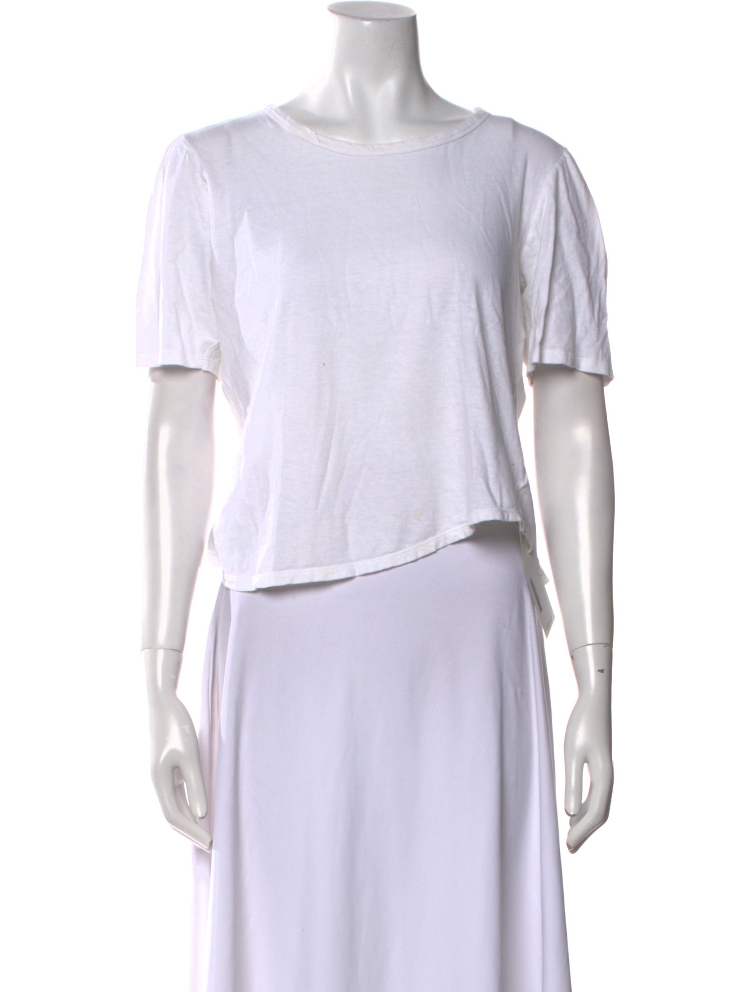 Goop G. Label Bateau Neckline Short Sleeve T-Shirt