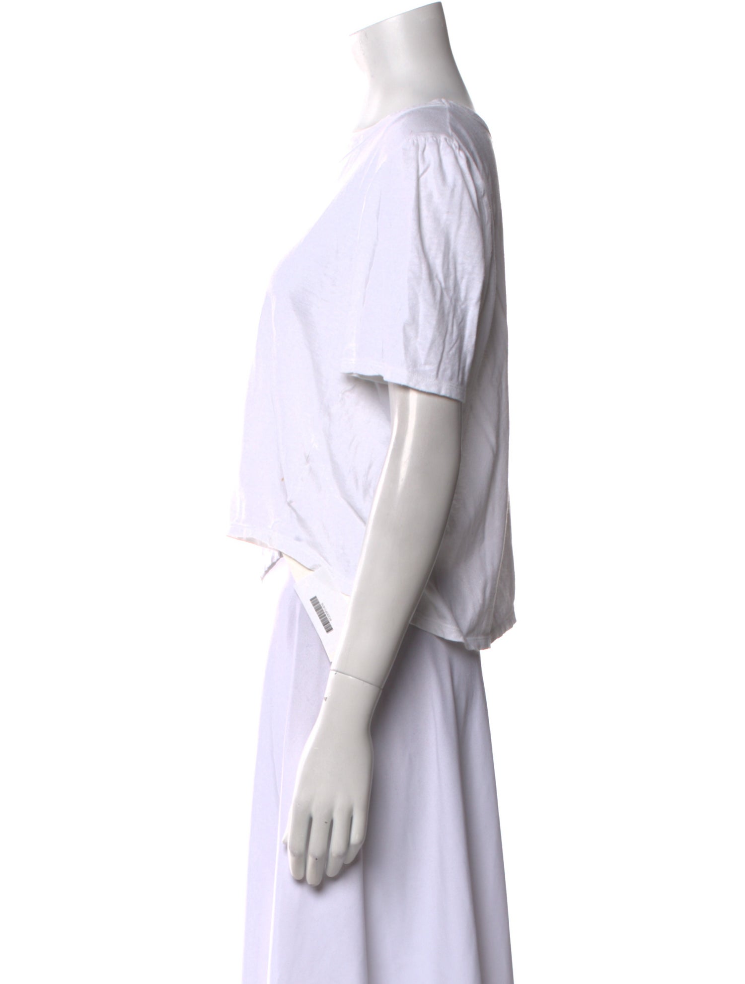 Goop G. Label Bateau Neckline Short Sleeve T-Shirt