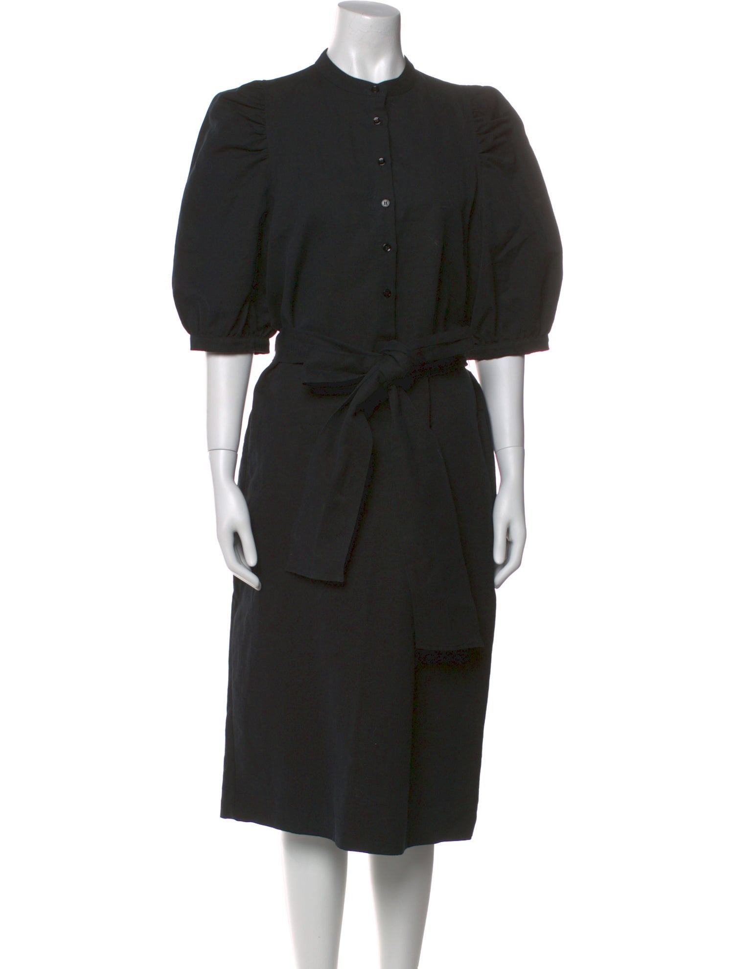 Goop G. Label Crew Neck Midi Length Dress