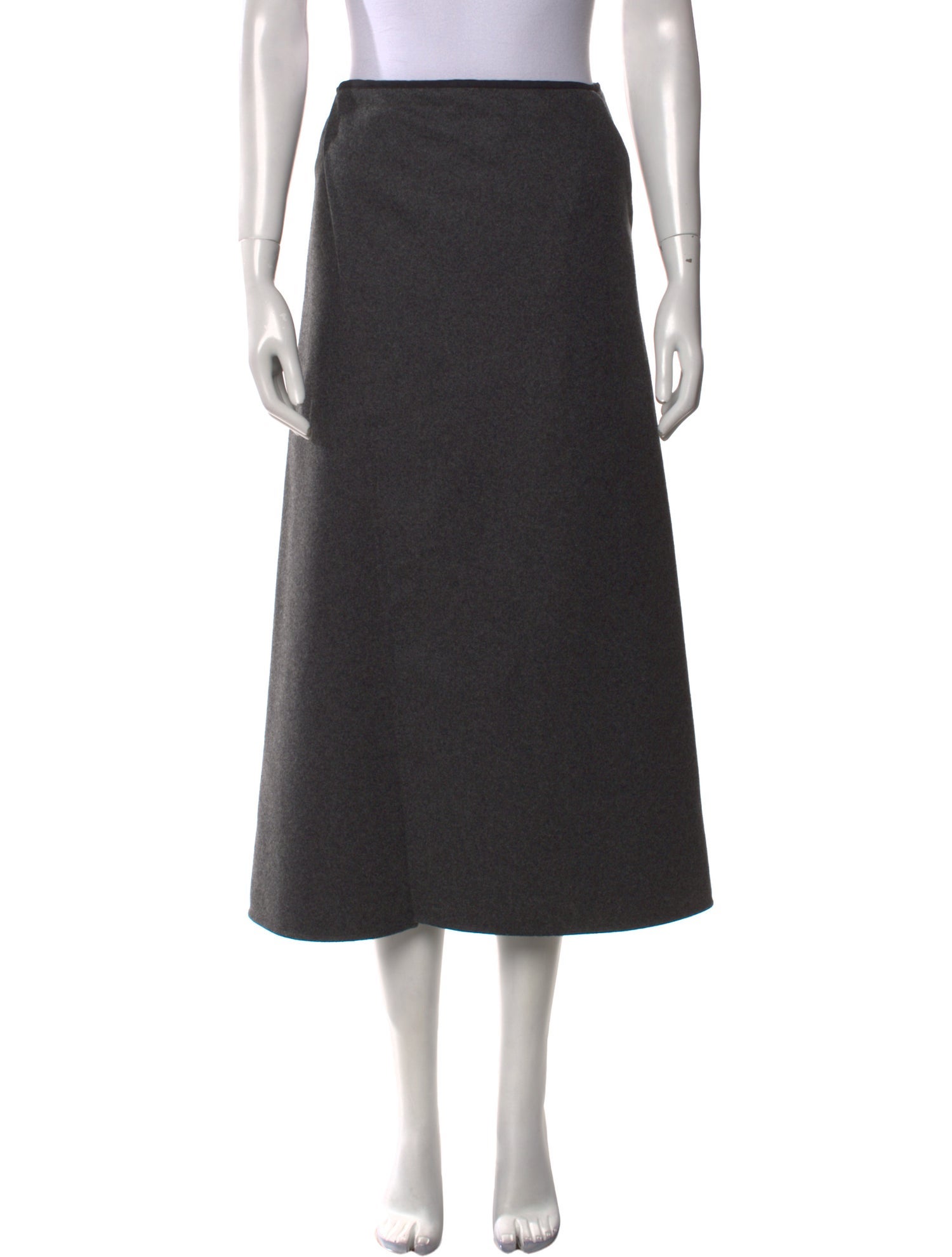 Goop G. Label Virgin Wool Midi Length Skirt