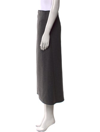 Goop G. Label Virgin Wool Midi Length Skirt