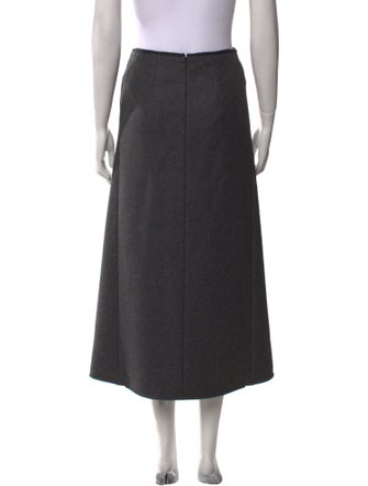 Goop G. Label Virgin Wool Midi Length Skirt
